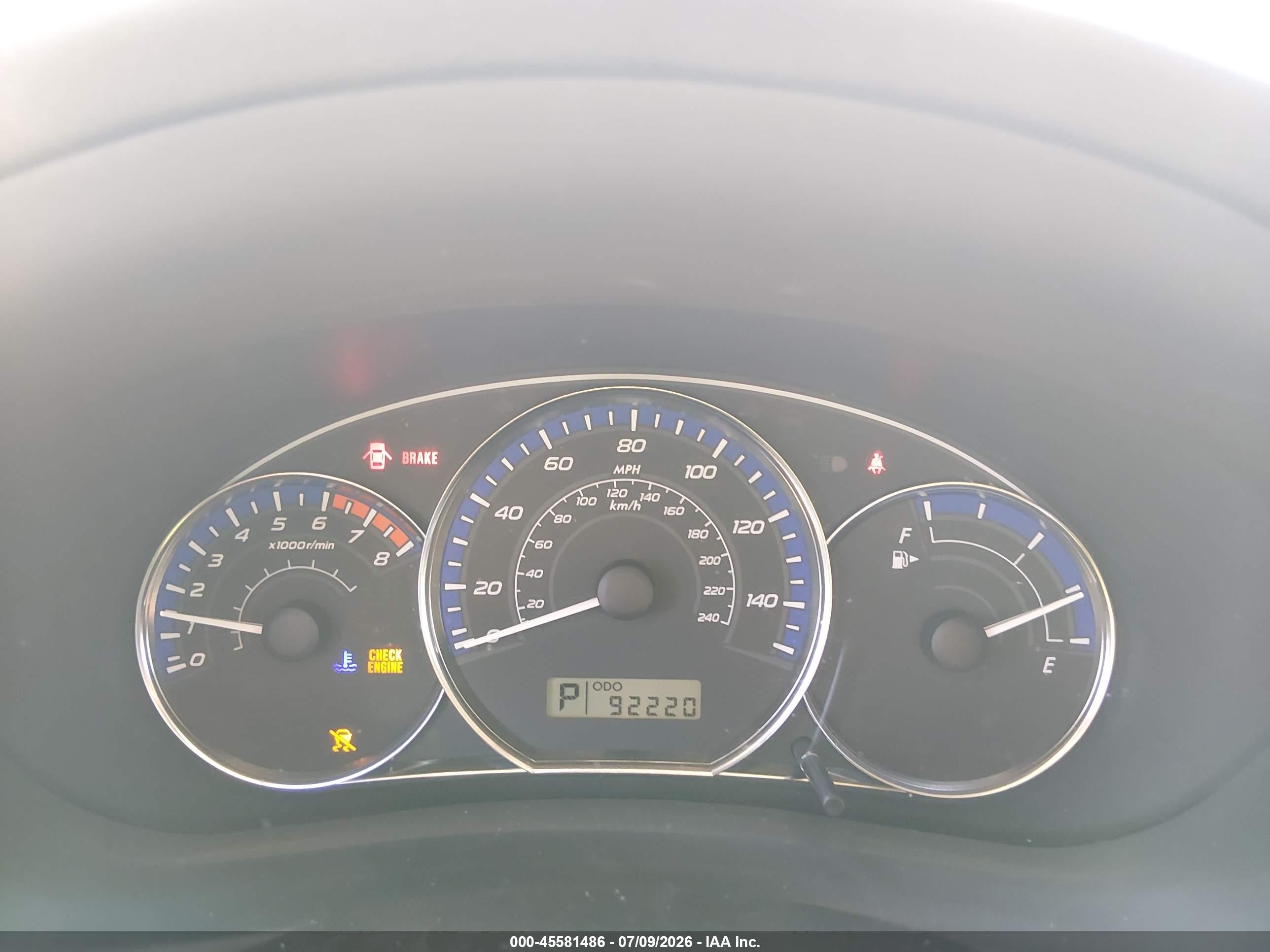 2010 Subaru Forester 2.5x Premium Orange vin: JF2SH6CC0AH714662