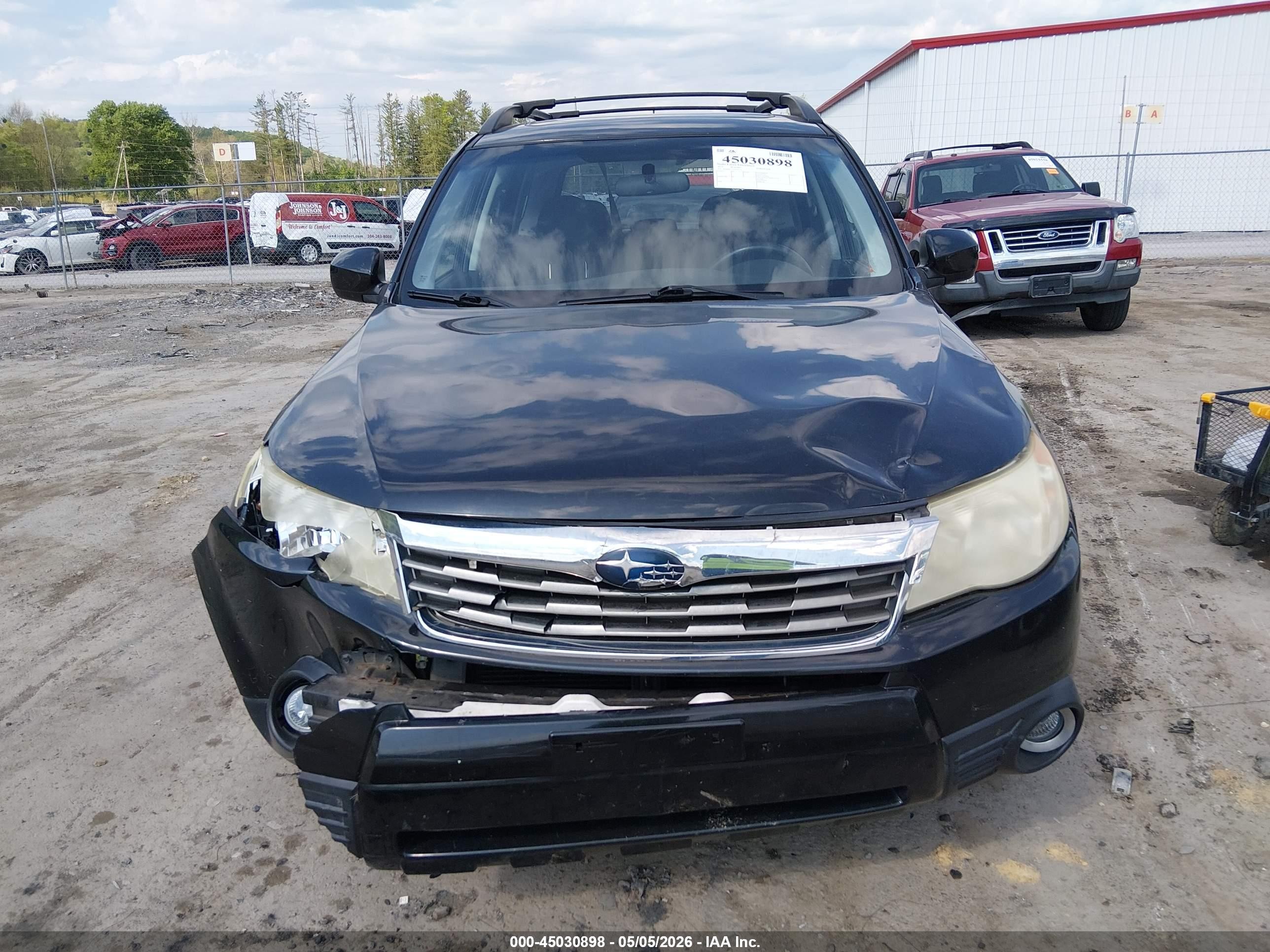 2010 Subaru Forester 2.5x Premium Black vin: JF2SH6CC0AH716136