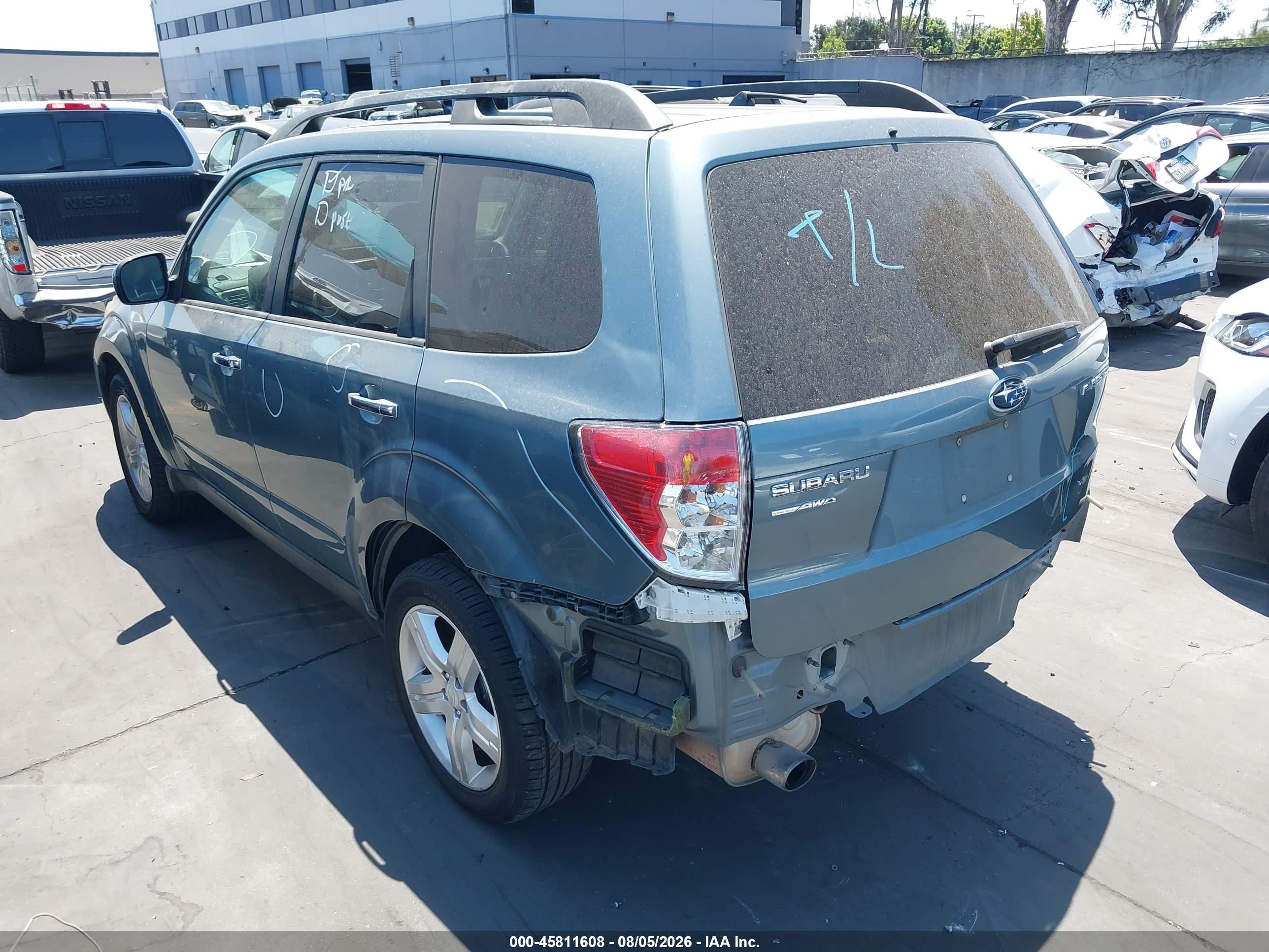 2010 Subaru Forester 2.5x Premium Серый vin: JF2SH6CC0AH722681