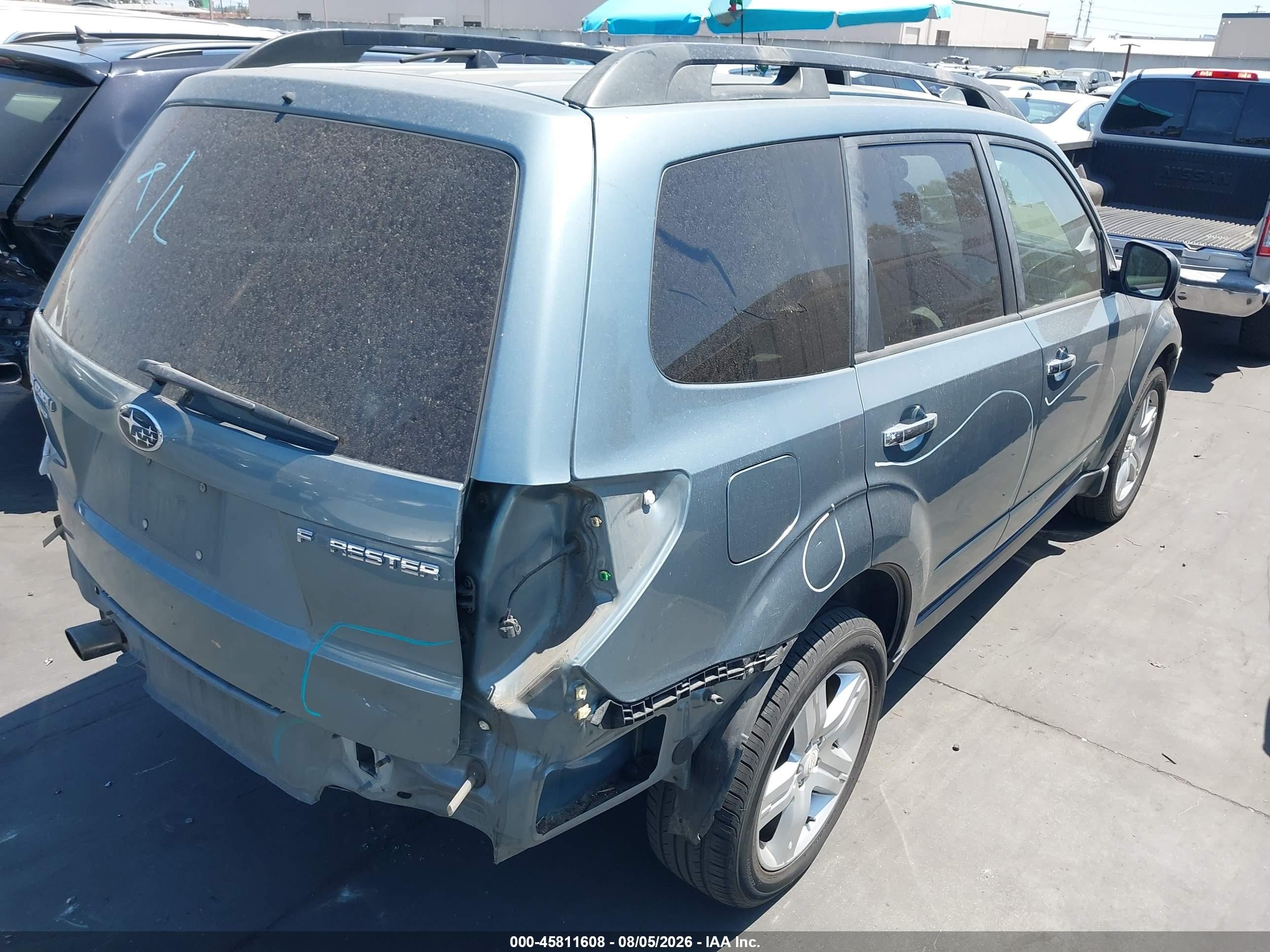 2010 Subaru Forester 2.5x Premium Серый vin: JF2SH6CC0AH722681