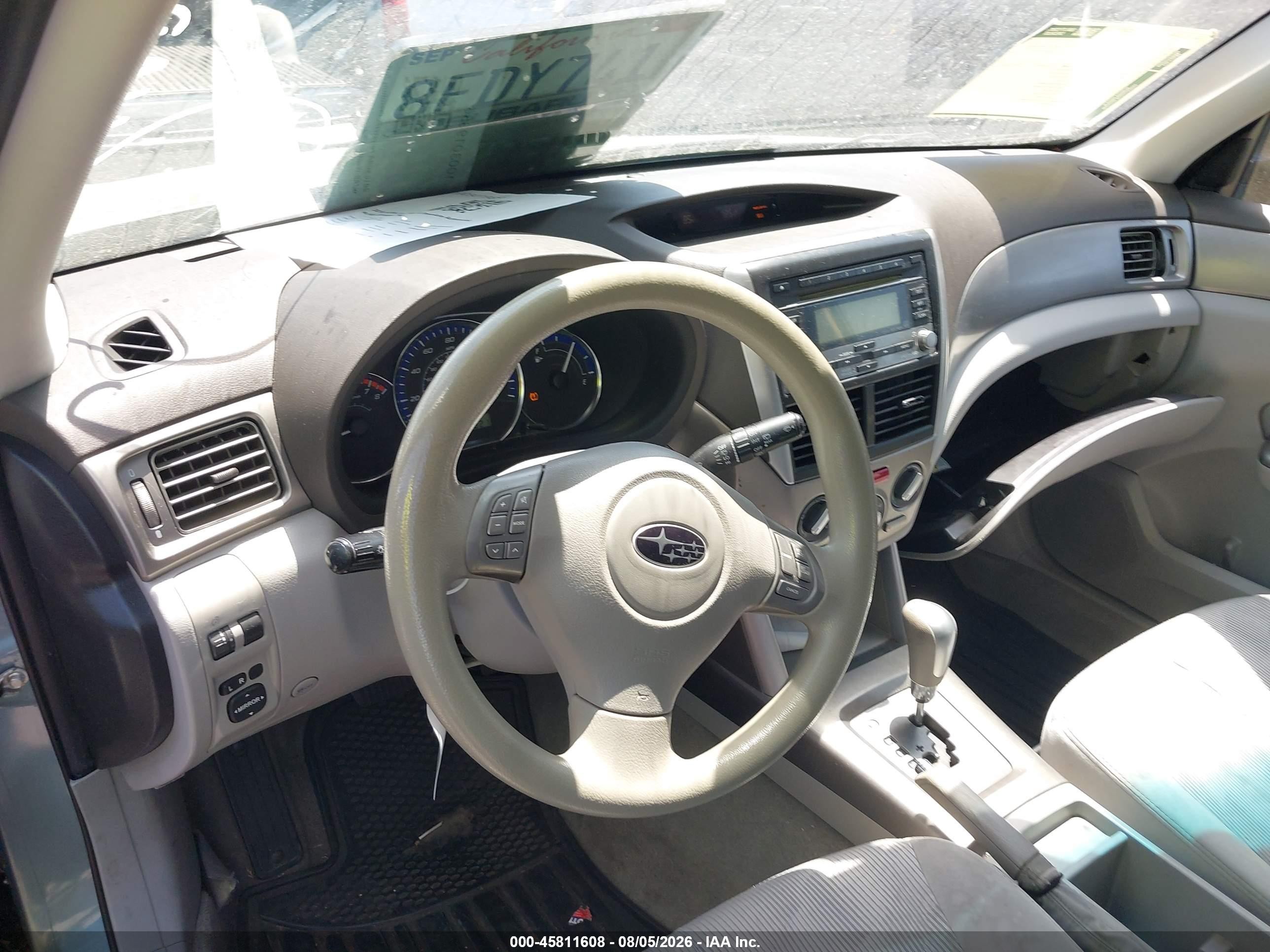 2010 Subaru Forester 2.5x Premium Серый vin: JF2SH6CC0AH722681