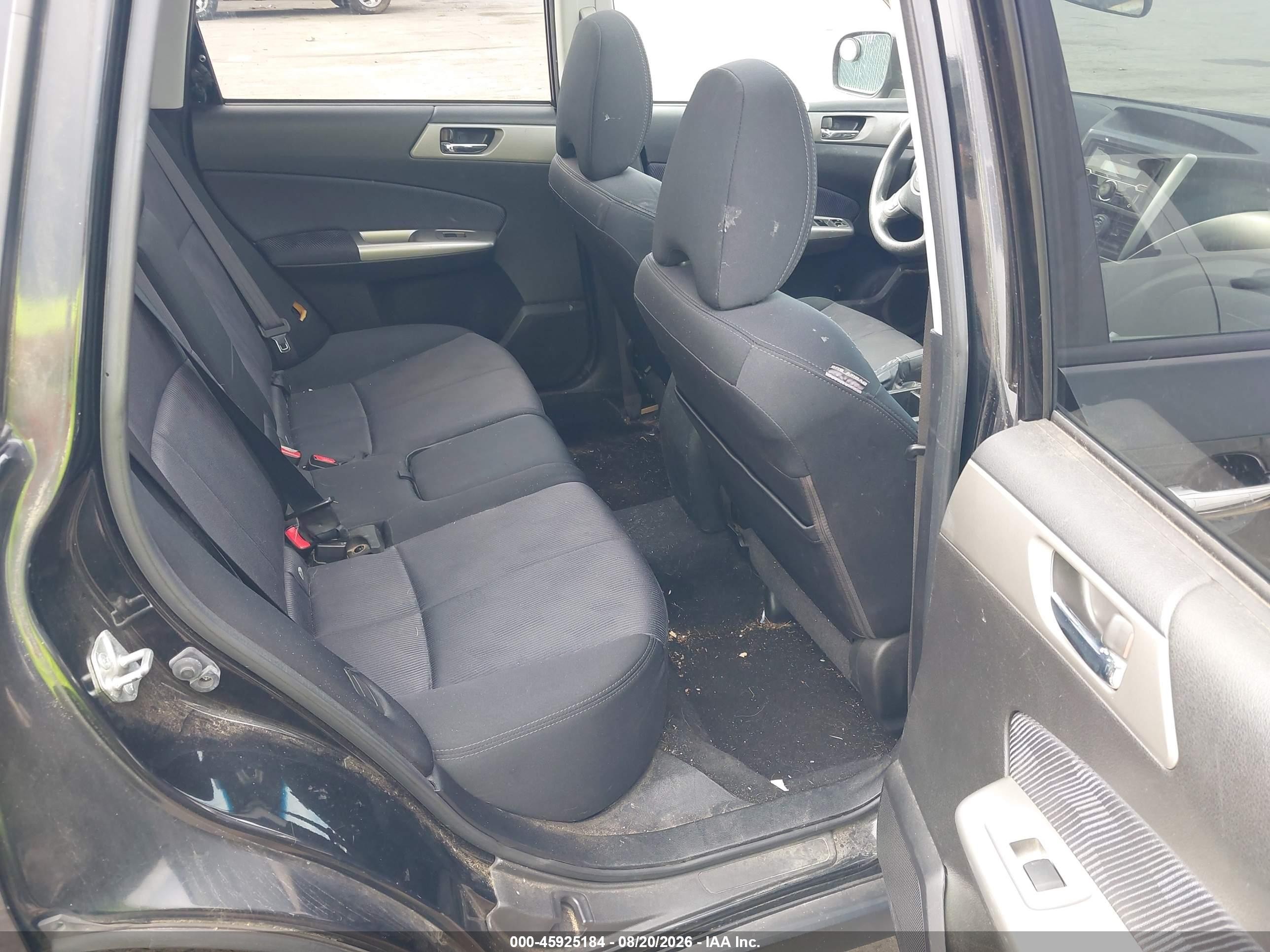 2010 Subaru Forester 2.5x Premium Black vin: JF2SH6CC0AH754563