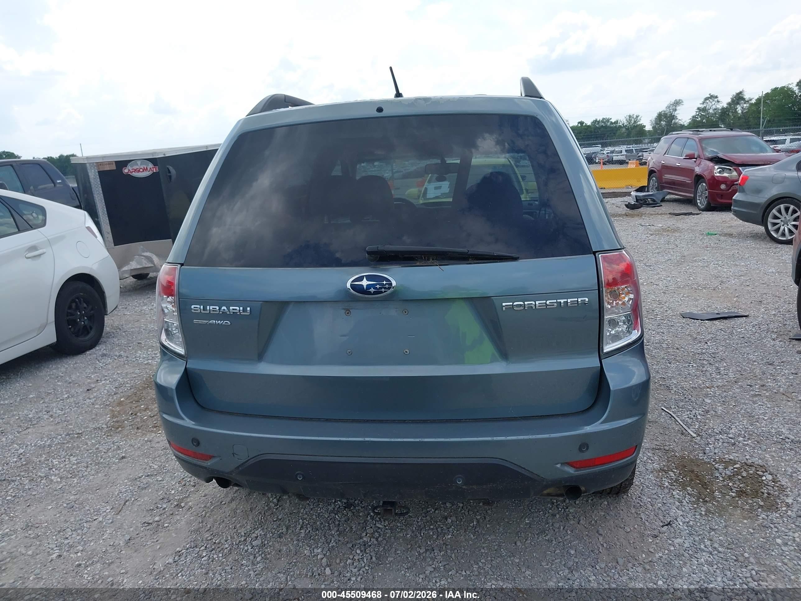 2010 Subaru Forester 2.5x Premium Gray vin: JF2SH6CC0AH762078
