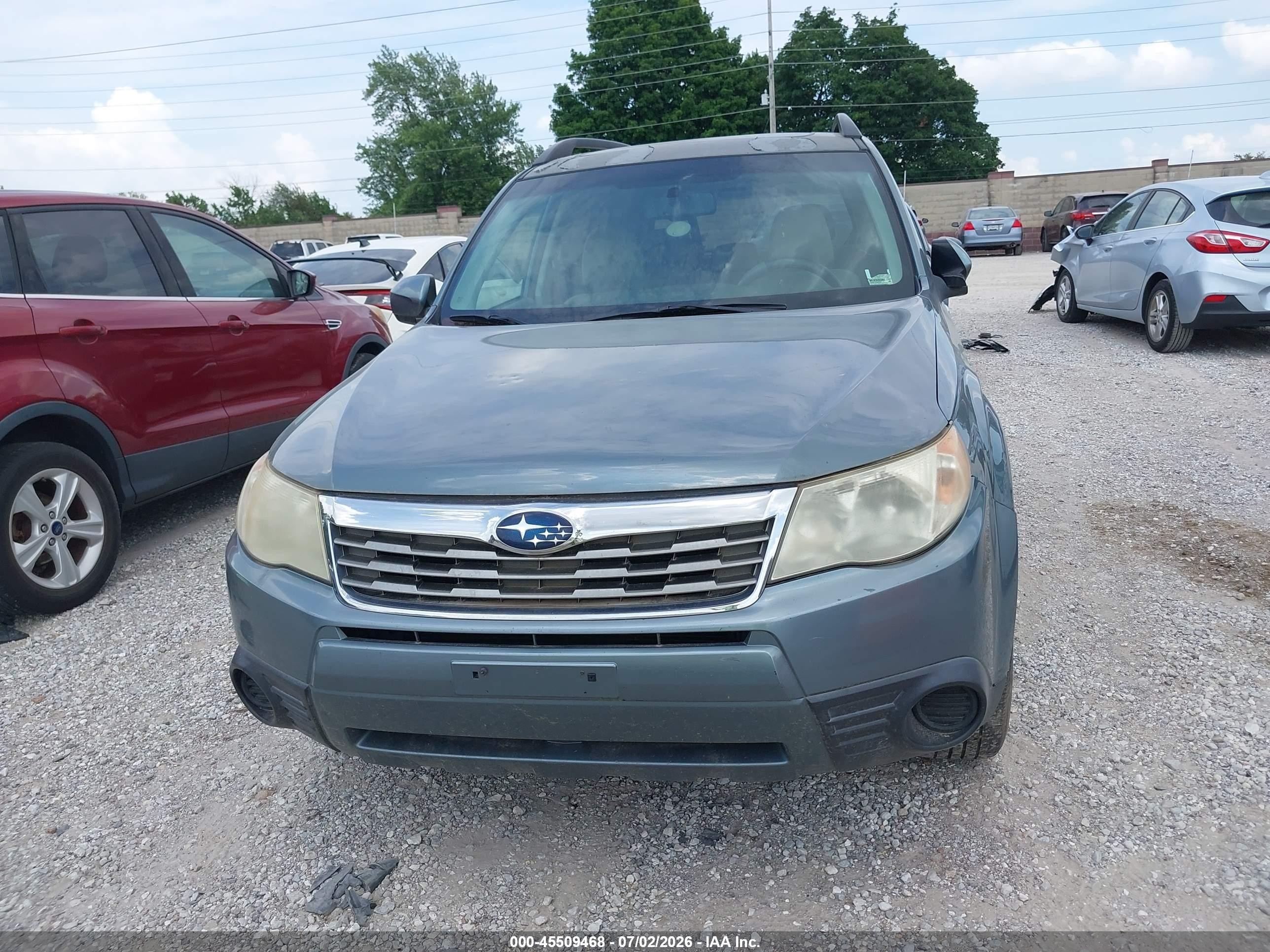 2010 Subaru Forester 2.5x Premium Gray vin: JF2SH6CC0AH762078