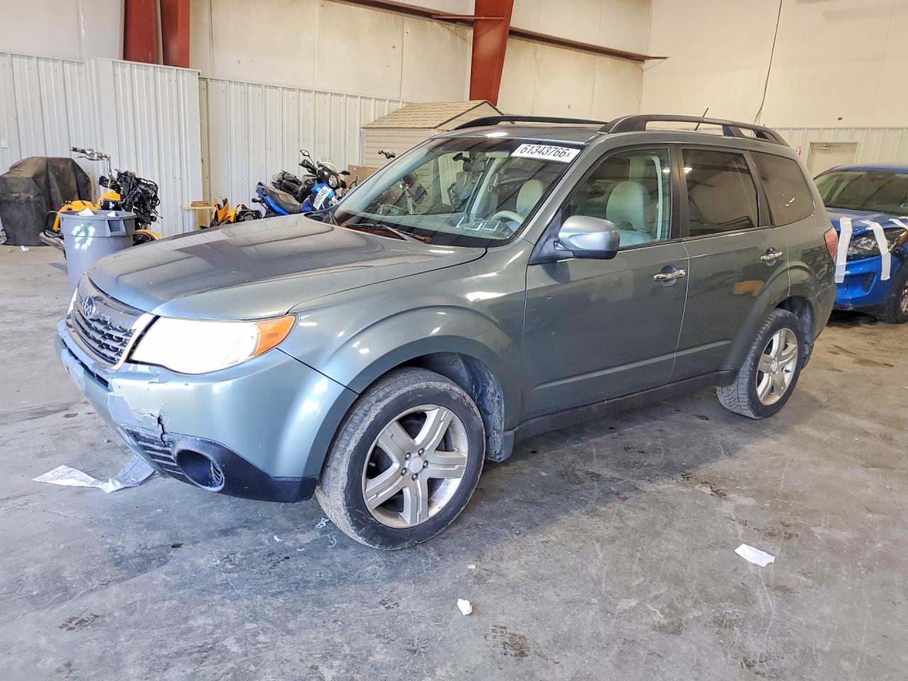 2010 Subaru Forester 2.5x Premium Бирюзовый vin: JF2SH6CC0AH781522