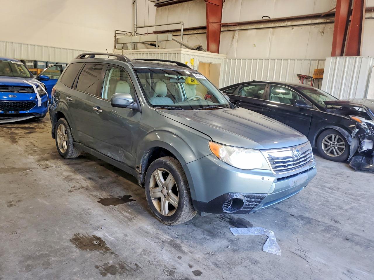 2010 Subaru Forester 2.5x Premium Teal vin: JF2SH6CC0AH781522