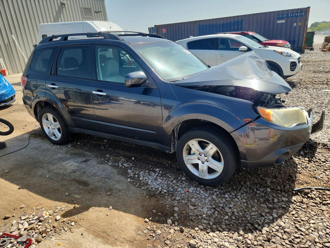 2010 Subaru Forester 2.5x Premium Gray vin: JF2SH6CC0AH786736