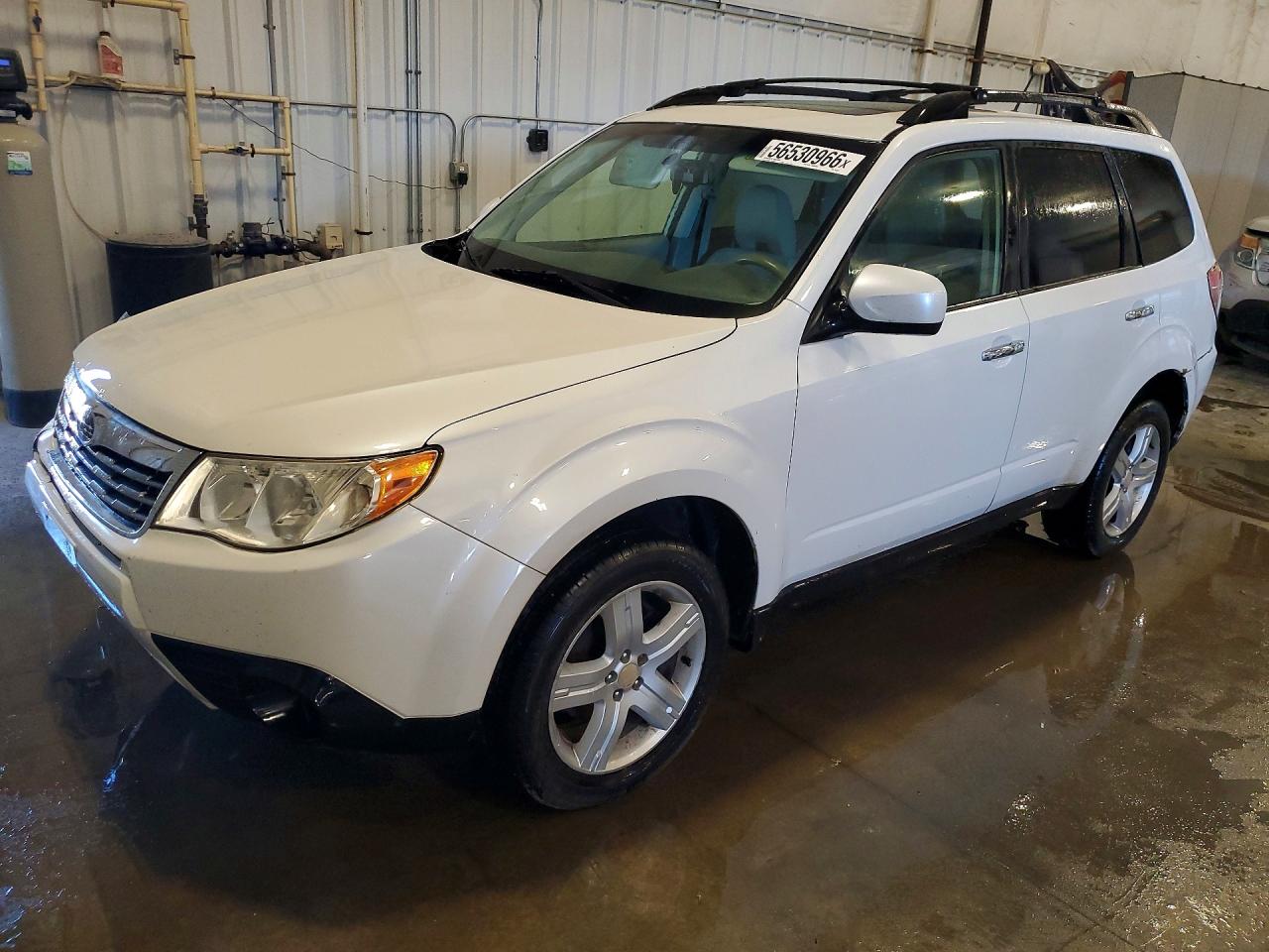 2010 Subaru Forester 2.5x Premium White vin: JF2SH6CC0AH915011