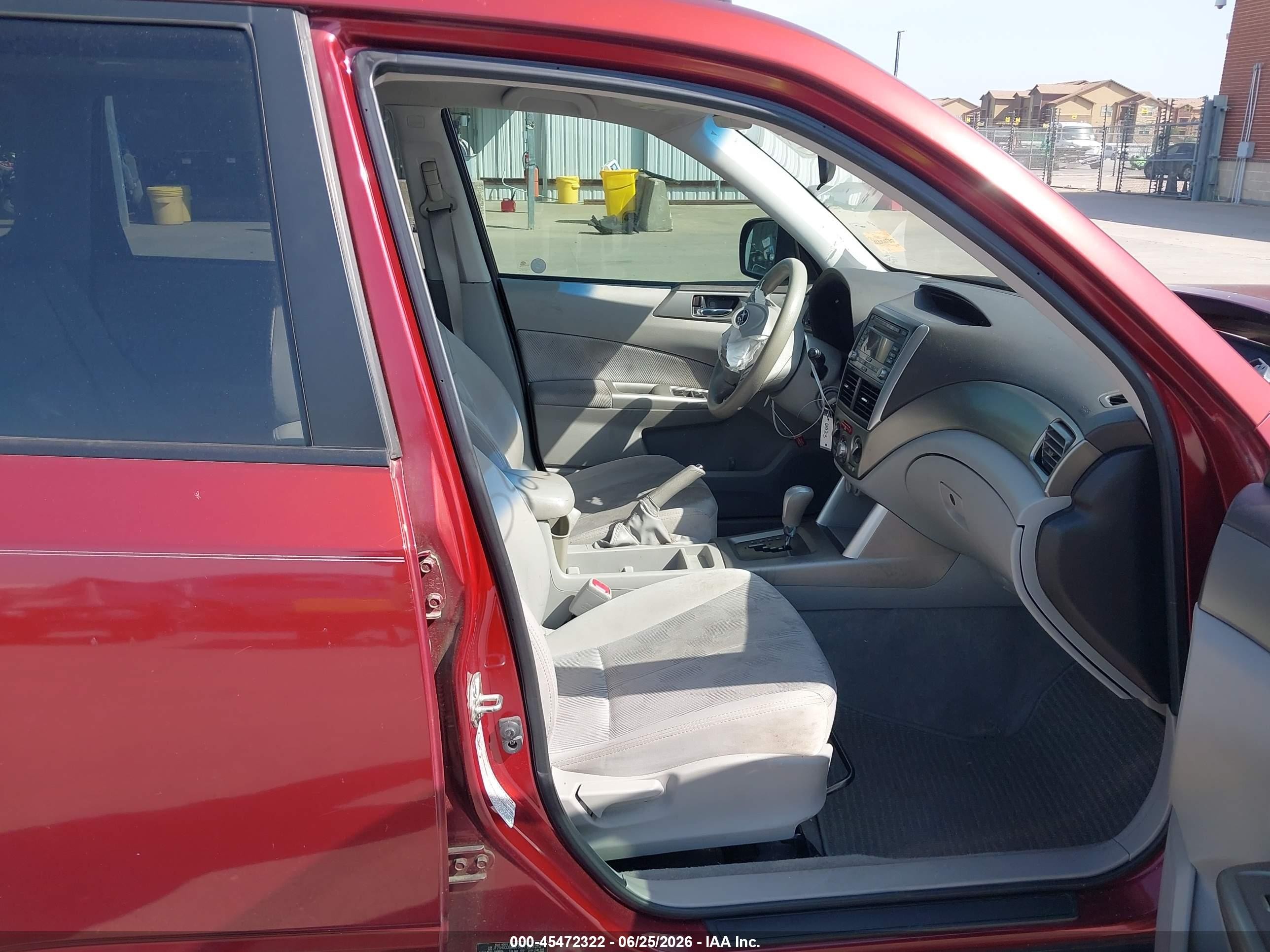2010 Subaru Forester 2.5x Premium Бордовый vin: JF2SH6CC0AH918099
