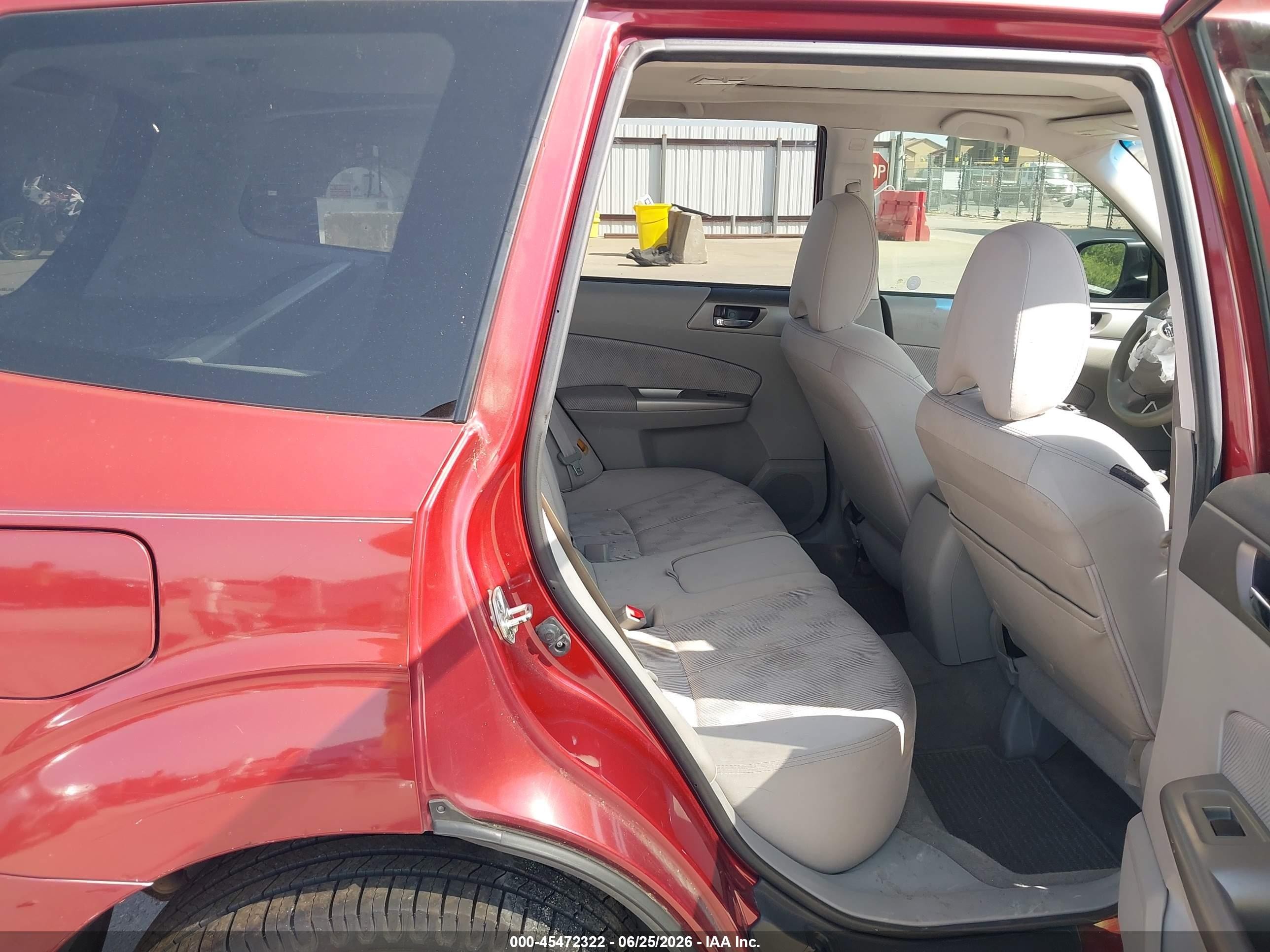 2010 Subaru Forester 2.5x Premium Бордовый vin: JF2SH6CC0AH918099