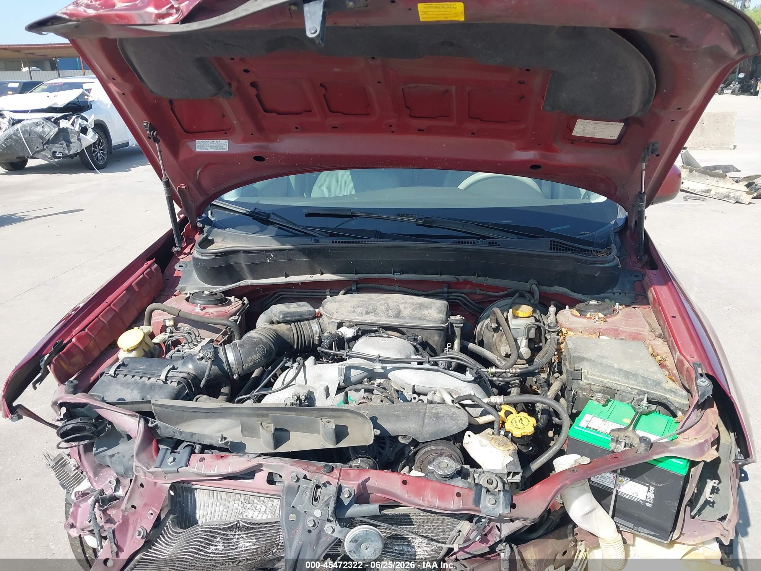 2010 Subaru Forester 2.5x Premium Бордовый vin: JF2SH6CC0AH918099