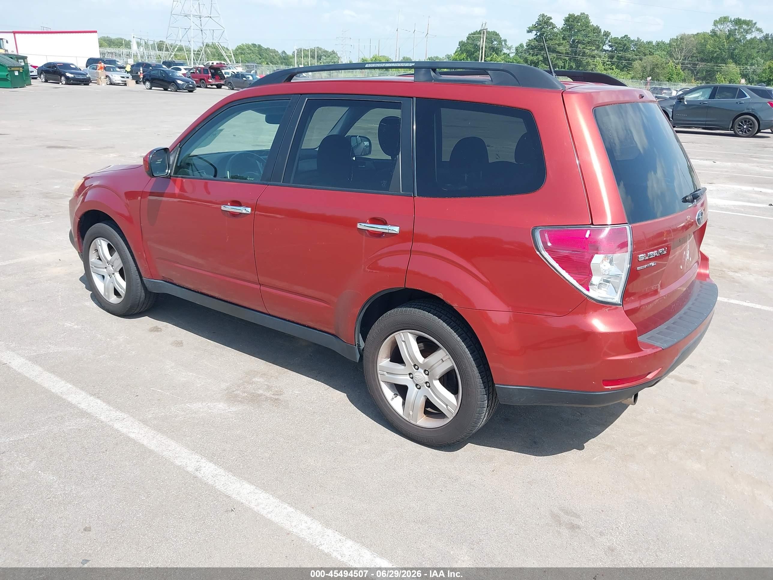 2010 Subaru Forester 2.5x Premium Orange vin: JF2SH6CC1AH701483