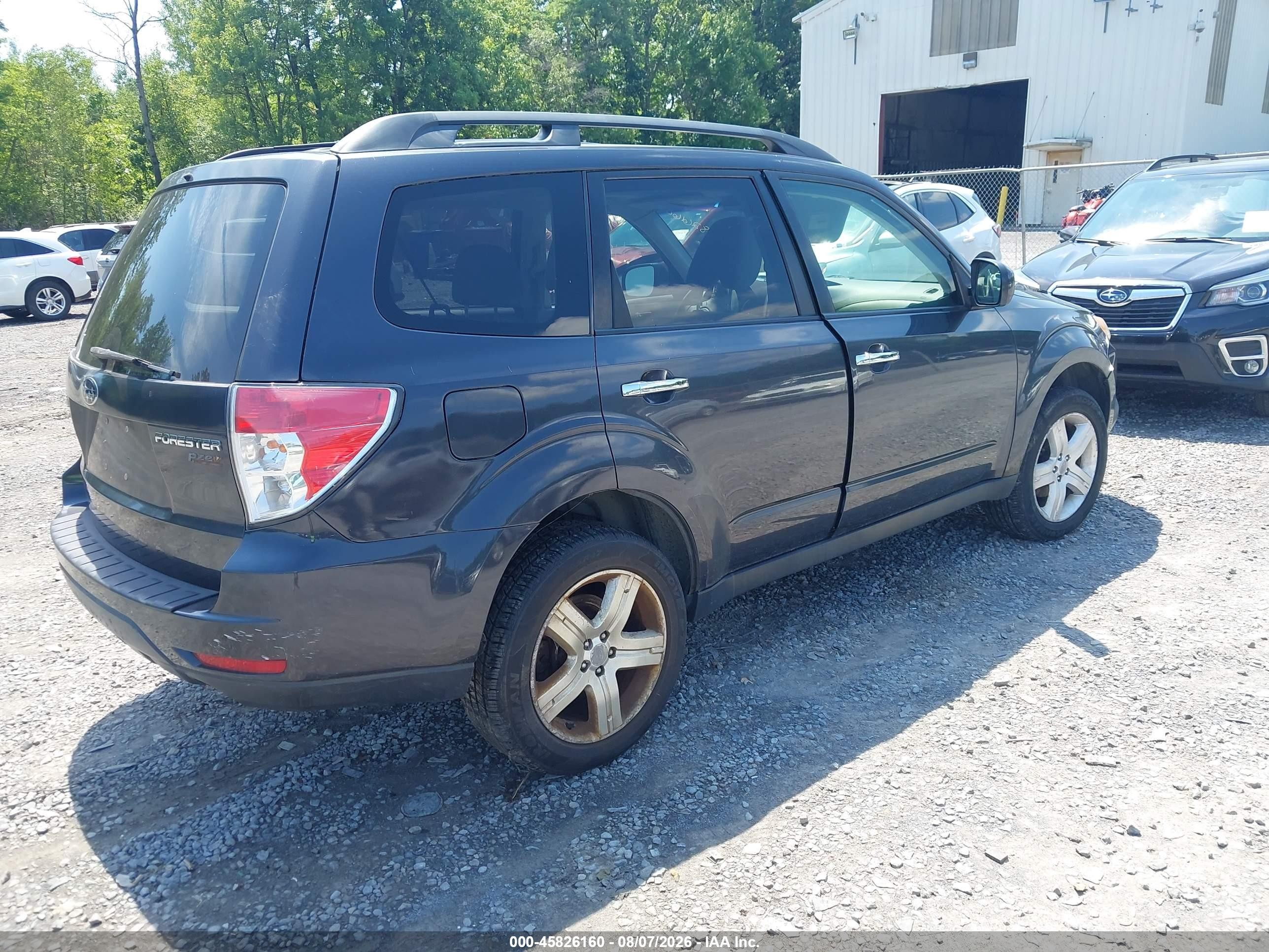 2010 Subaru Forester 2.5x Premium Black vin: JF2SH6CC1AH711849