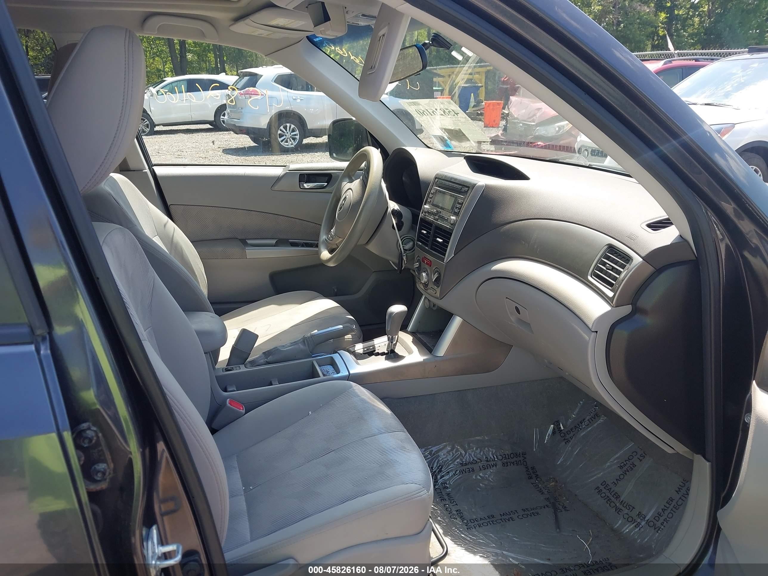 2010 Subaru Forester 2.5x Premium Black vin: JF2SH6CC1AH711849