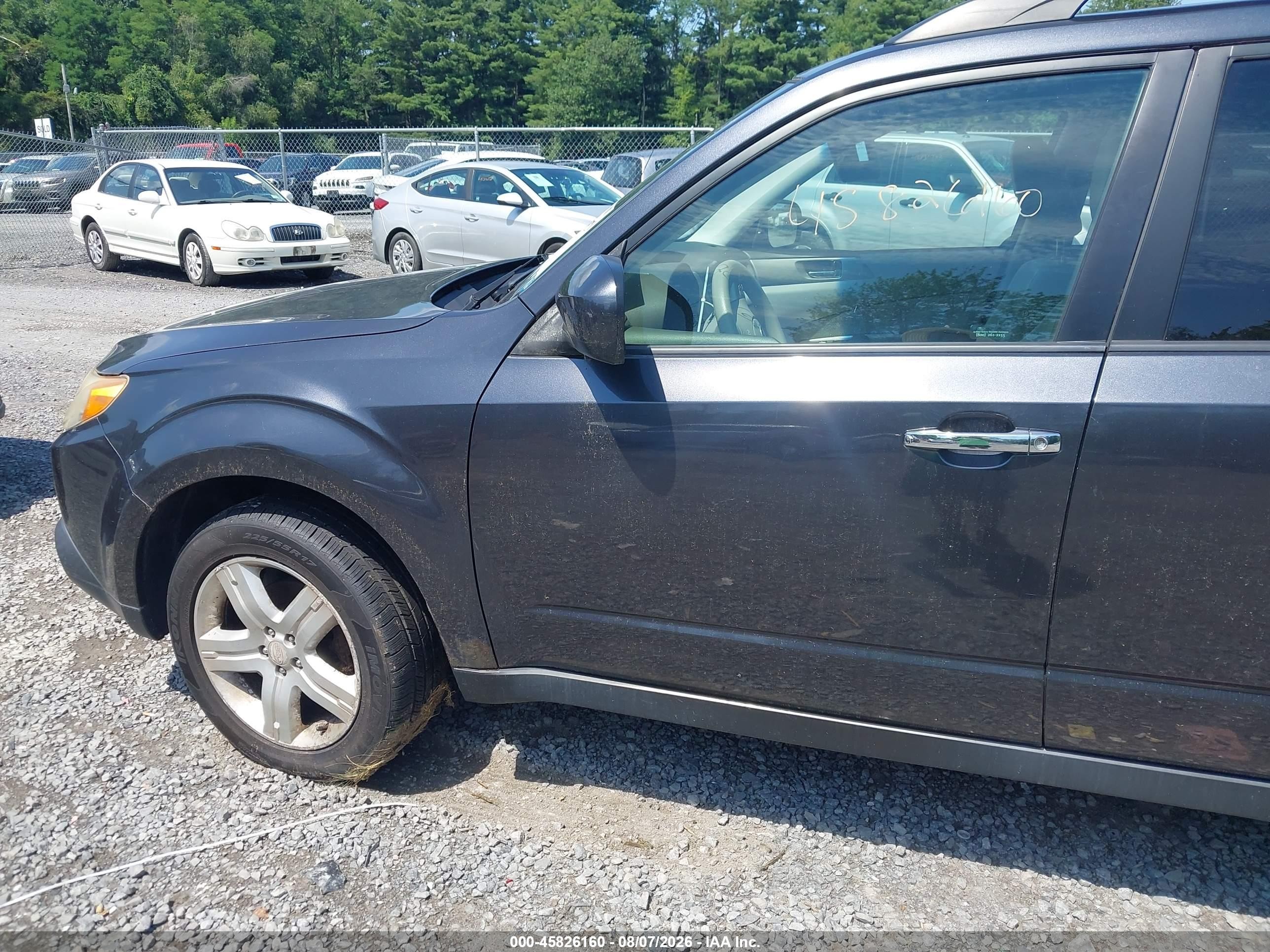 2010 Subaru Forester 2.5x Premium Black vin: JF2SH6CC1AH711849