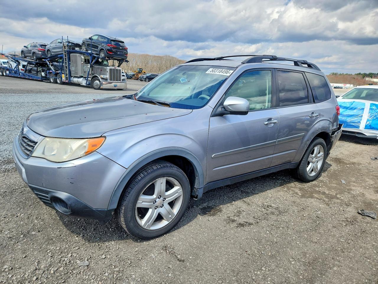 2010 Subaru Forester 2.5x Premium Silver vin: JF2SH6CC1AH732006