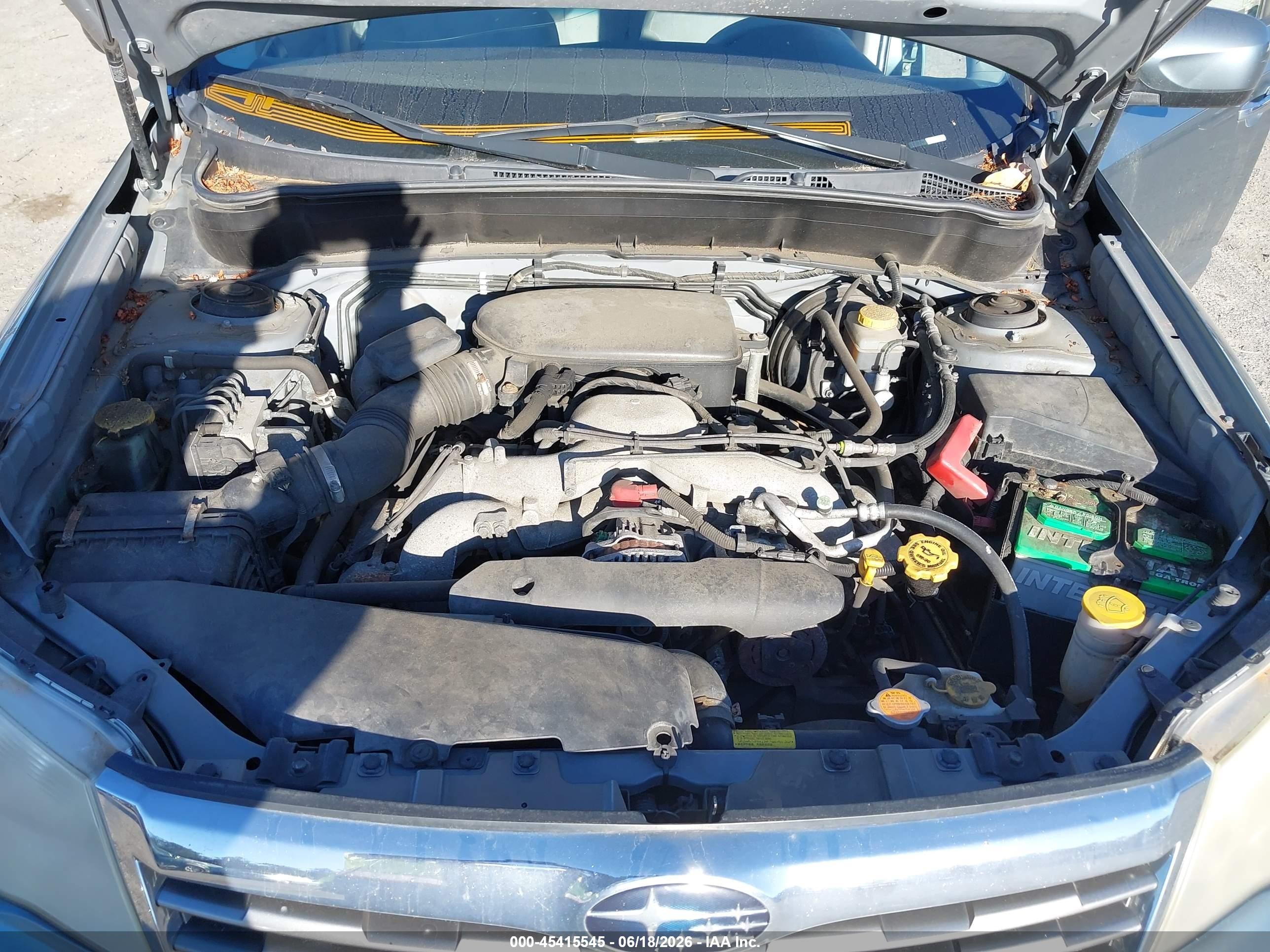 2010 Subaru Forester 2.5x Premium Teal vin: JF2SH6CC1AH753602