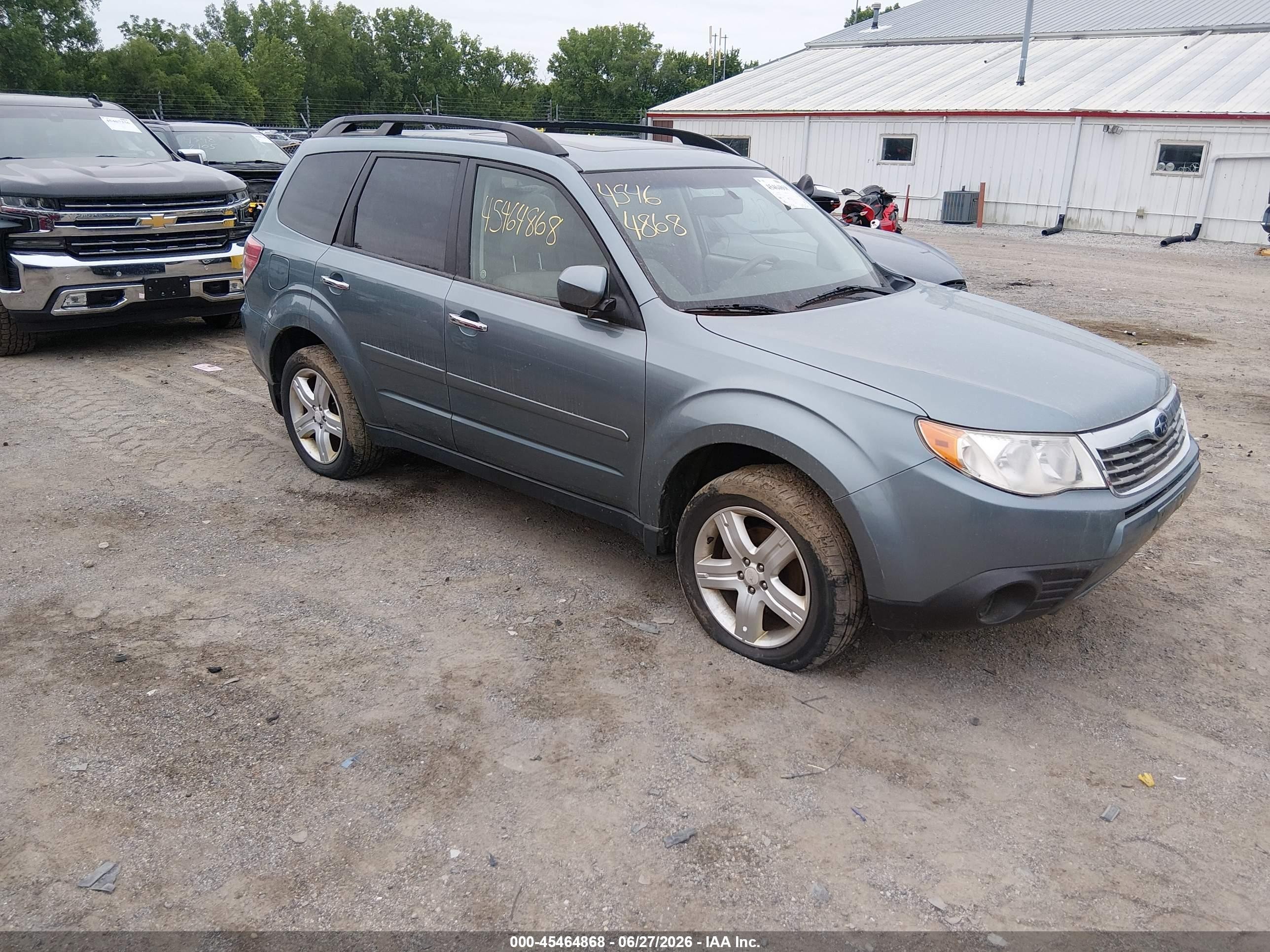 2010 Subaru Forester 2.5x Premium Turquoise vin: JF2SH6CC1AH760288
