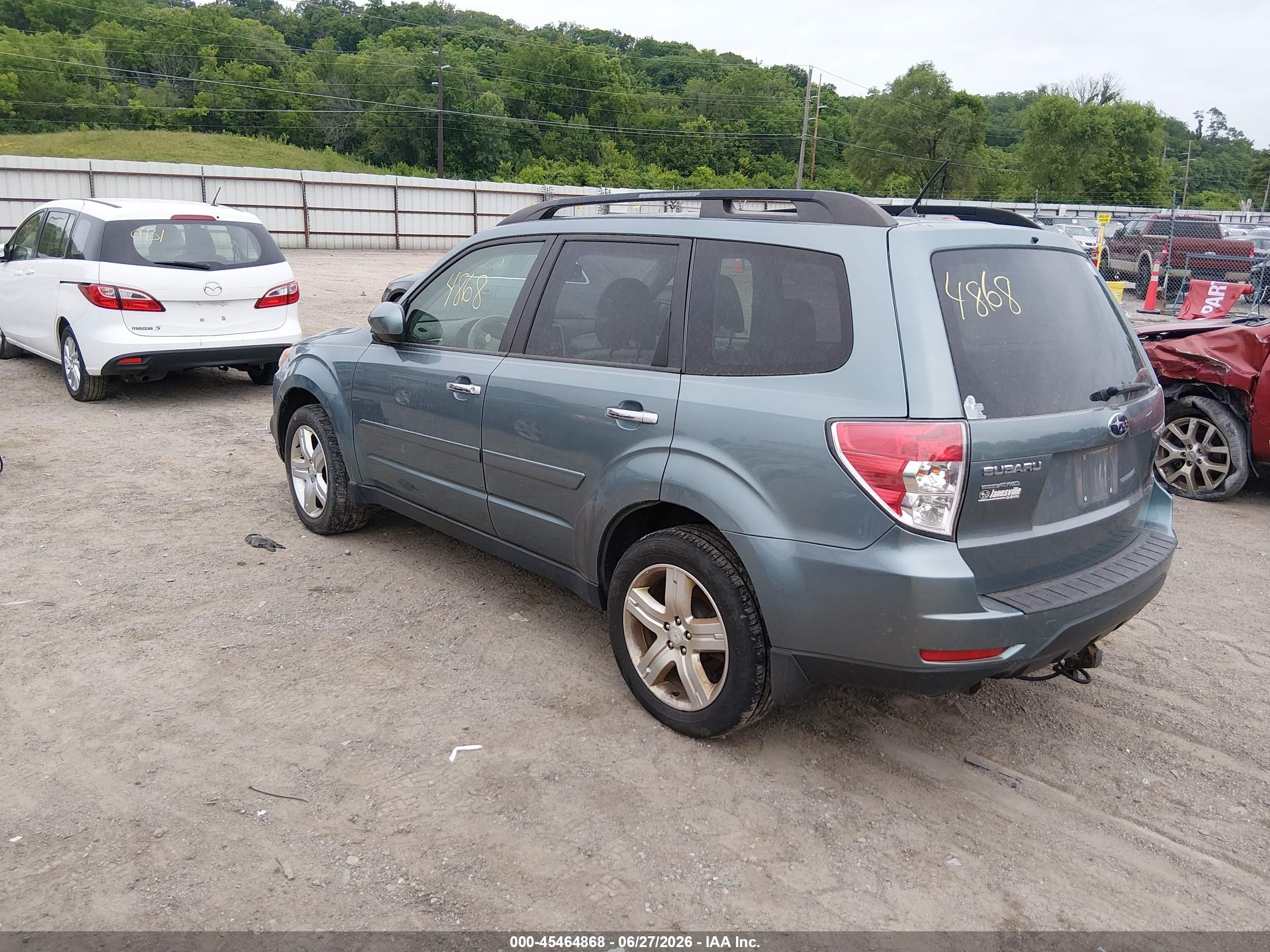 2010 Subaru Forester 2.5x Premium Turquoise vin: JF2SH6CC1AH760288