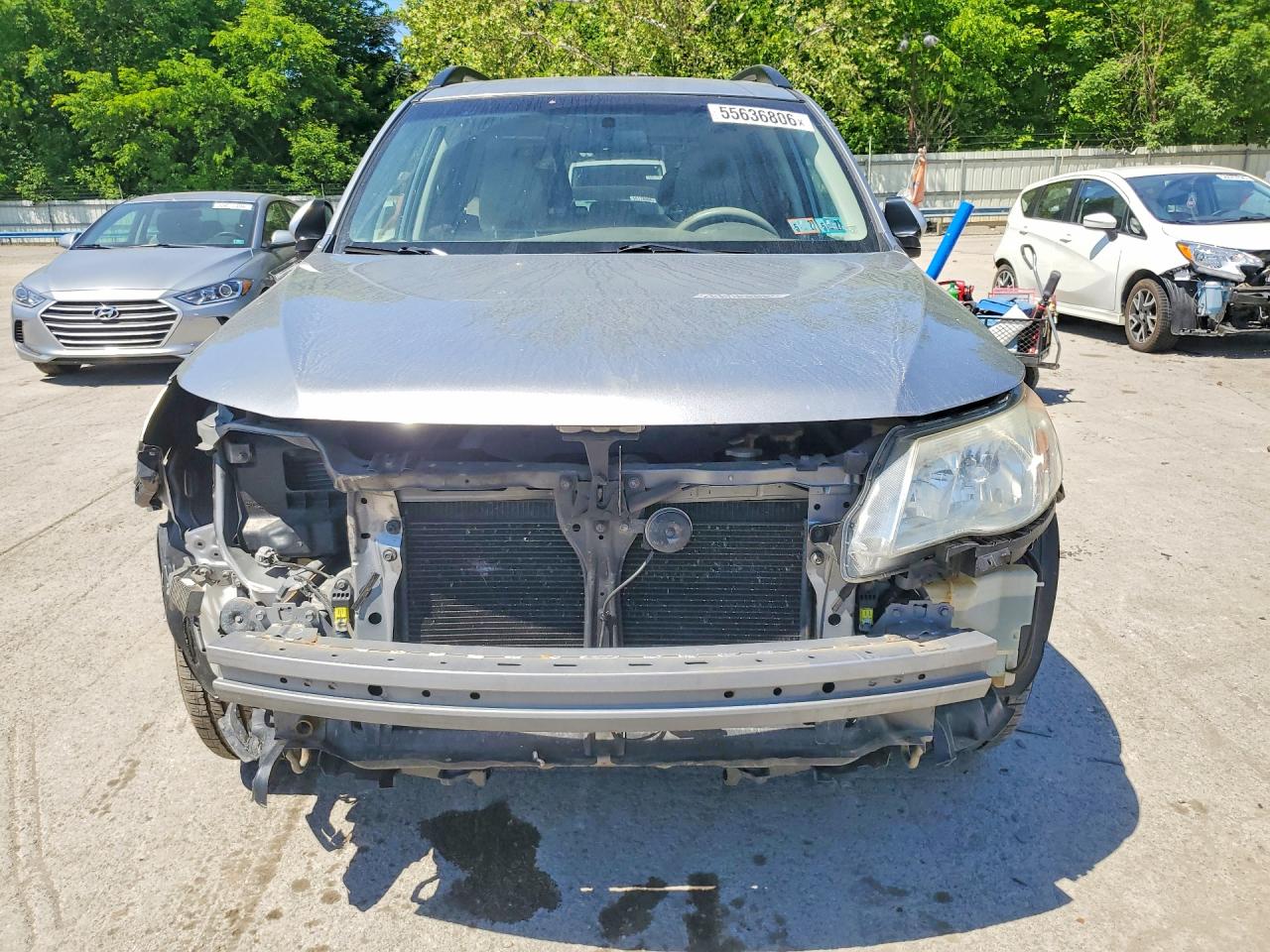 2010 Subaru Forester 2.5x Premium Silver vin: JF2SH6CC1AH780525