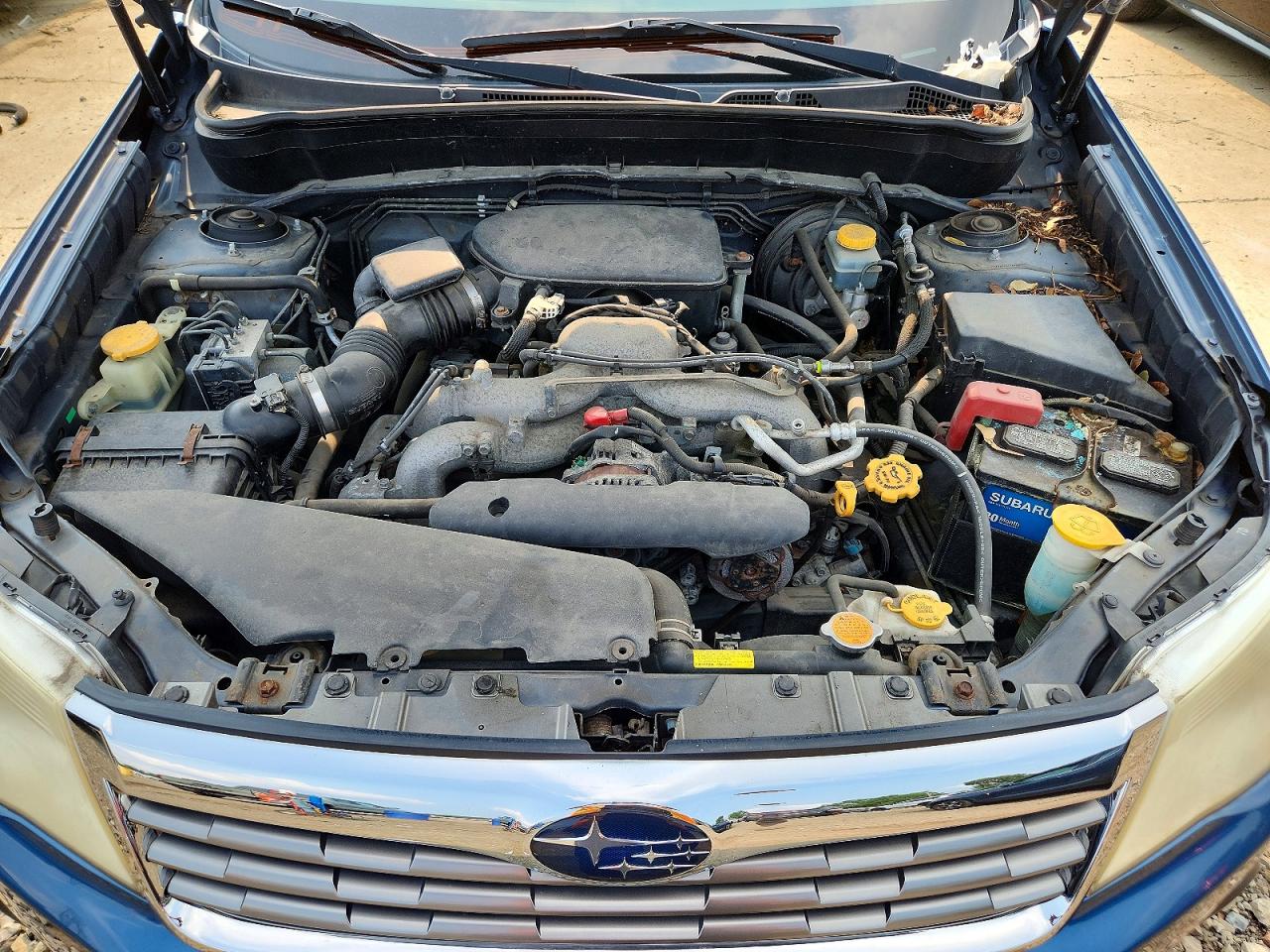 2010 Subaru Forester 2.5x Premium Blue vin: JF2SH6CC1AH785790