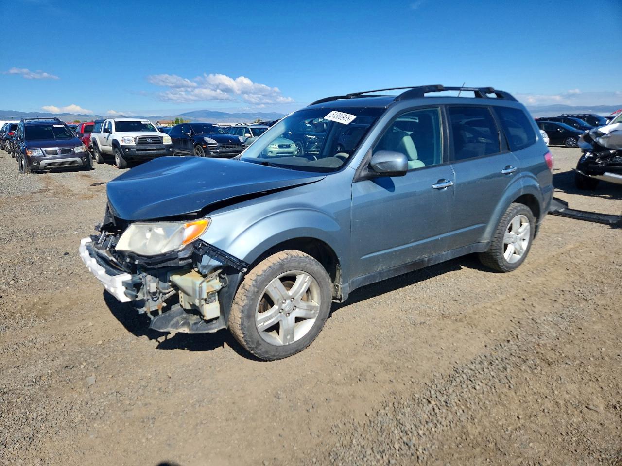 2010 Subaru Forester 2.5x Premium Blue vin: JF2SH6CC1AH787006