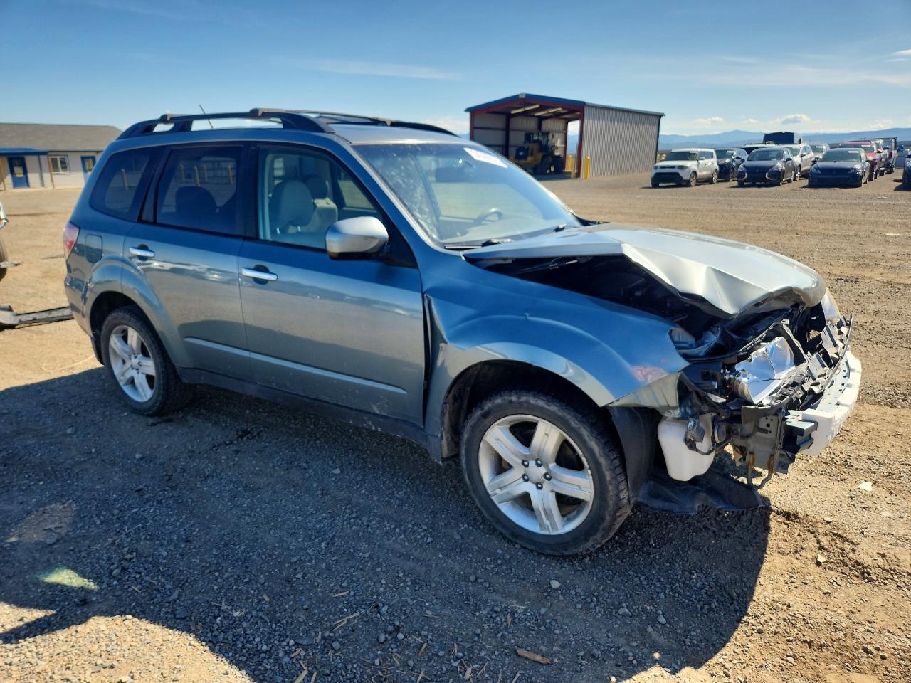 2010 Subaru Forester 2.5x Premium Blue vin: JF2SH6CC1AH787006