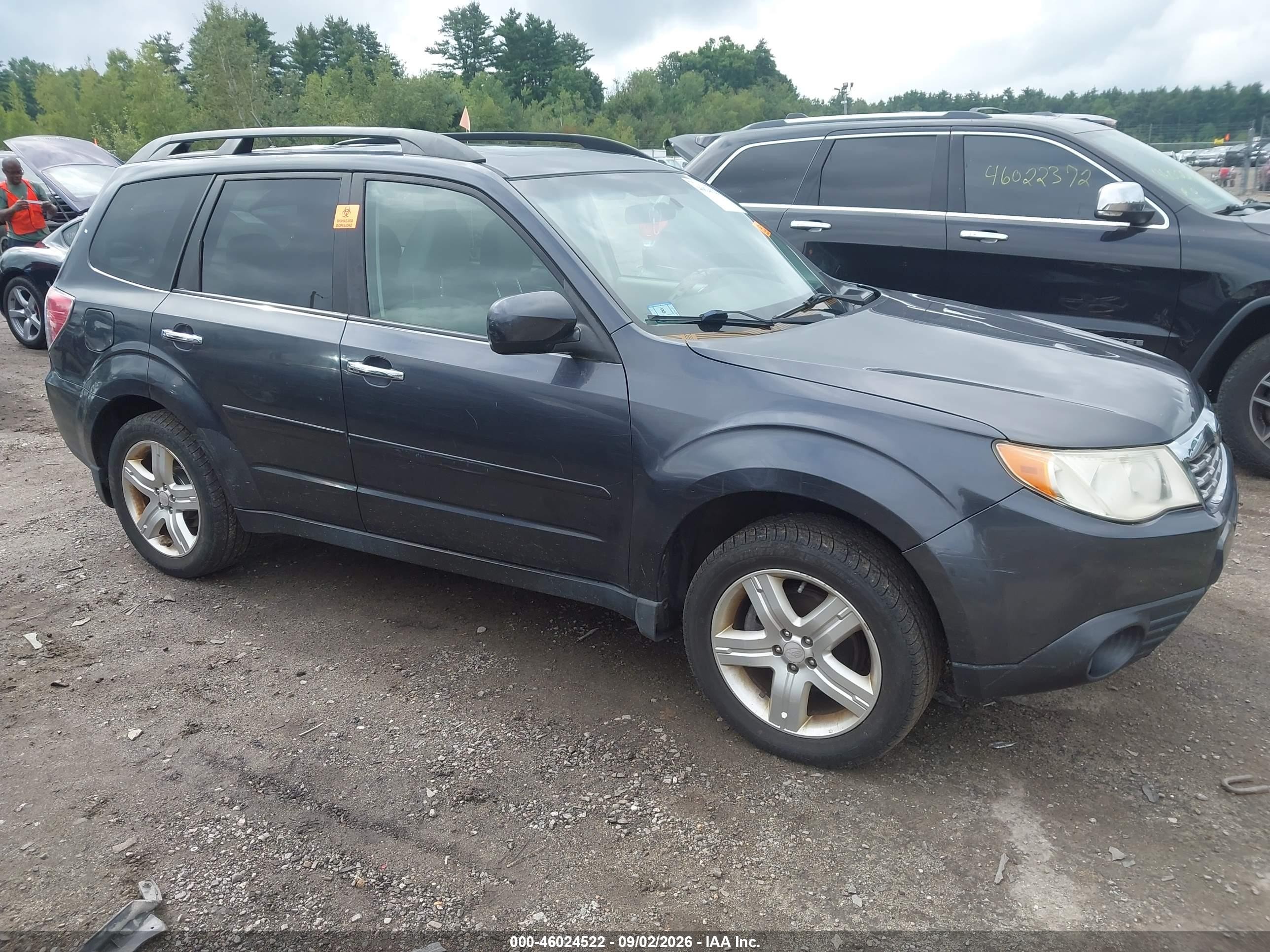 2010 Subaru Forester 2.5x Premium Gray vin: JF2SH6CC1AH790567