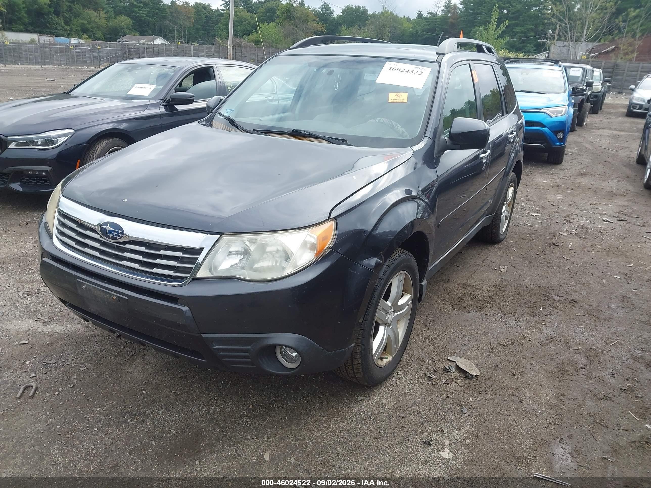 2010 Subaru Forester 2.5x Premium Gray vin: JF2SH6CC1AH790567