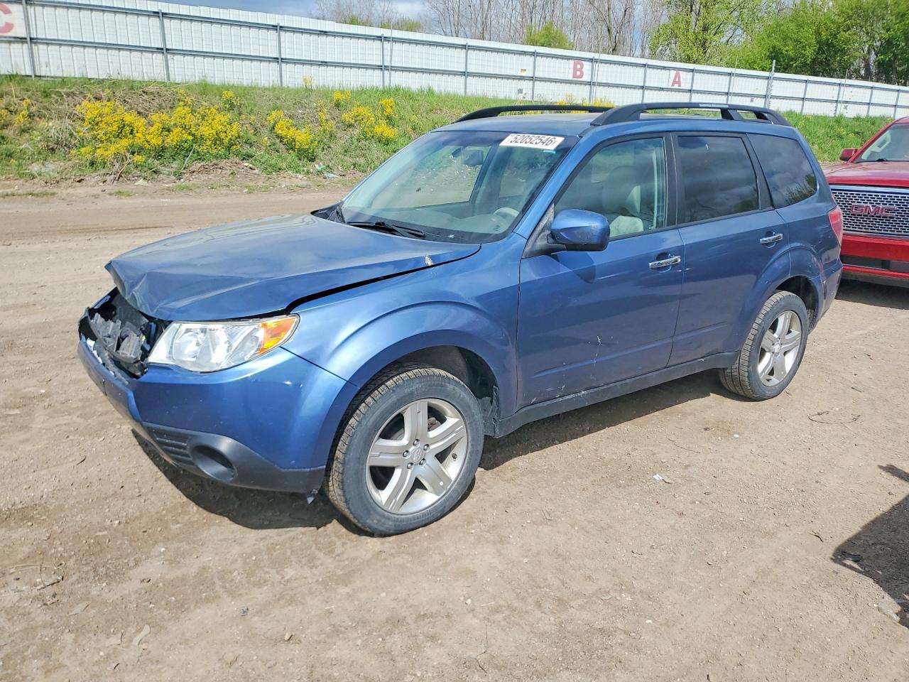 2010 Subaru Forester Blue vin: JF2SH6CC1AH799057