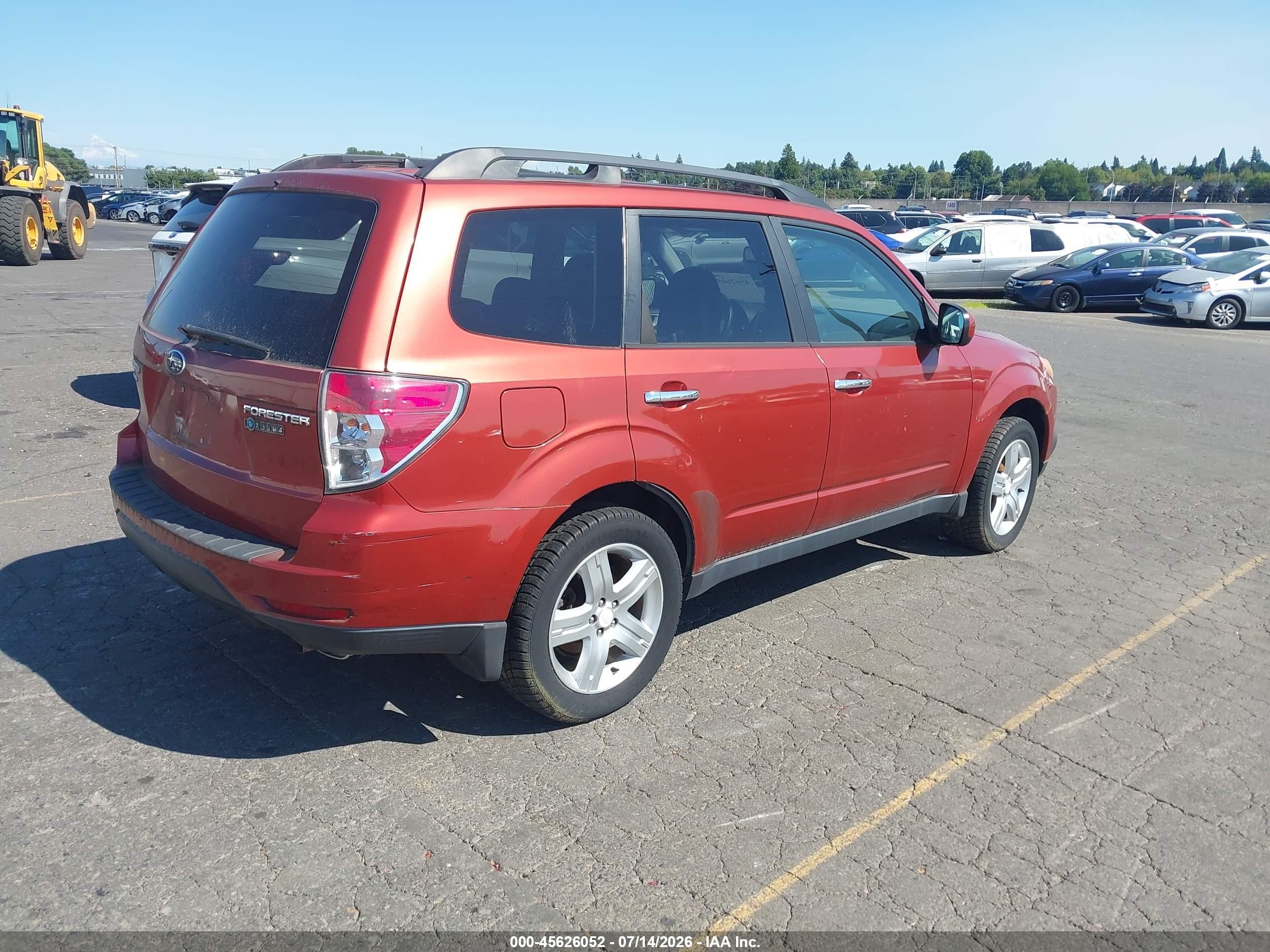 2010 Subaru Forester 2.5x Premium Orange vin: JF2SH6CC1AH913168
