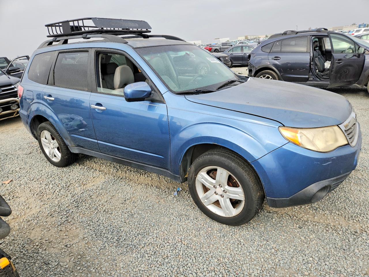 2010 Subaru Forester 2.5x Premium Blue vin: JF2SH6CC2AG906512