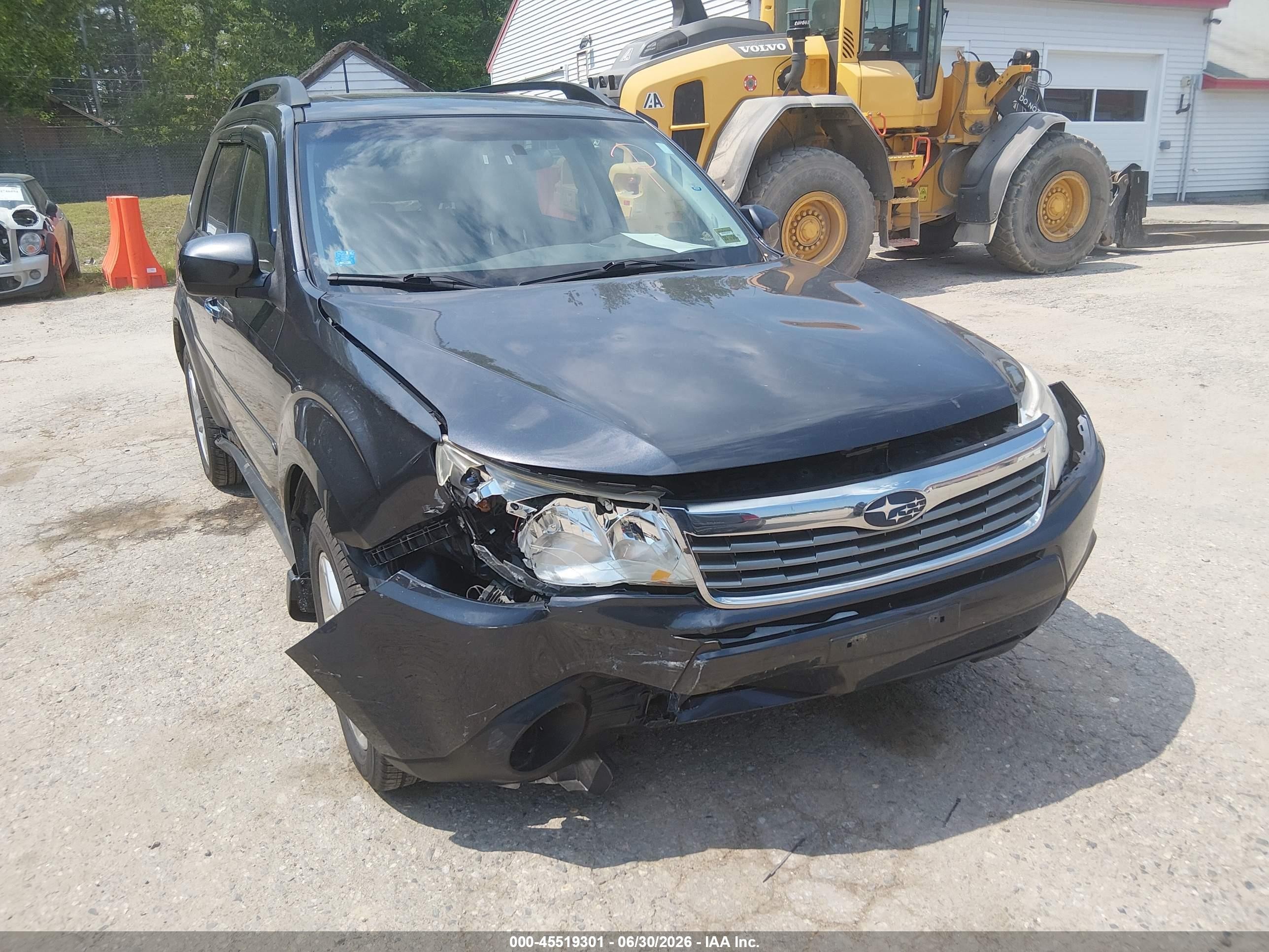 2010 Subaru Forester 2.5x Premium Gray vin: JF2SH6CC2AH704649