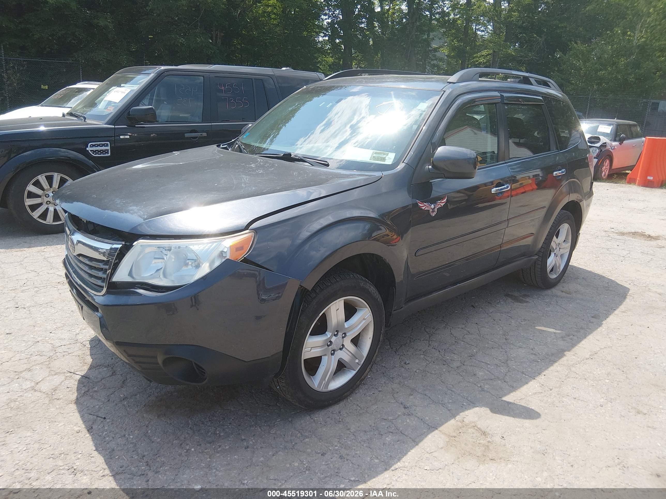 2010 Subaru Forester 2.5x Premium Gray vin: JF2SH6CC2AH704649