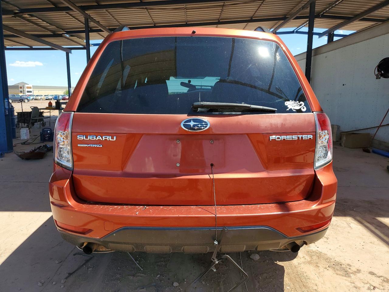 2010 Subaru Forester 2.5x Premium Orange vin: JF2SH6CC2AH723315