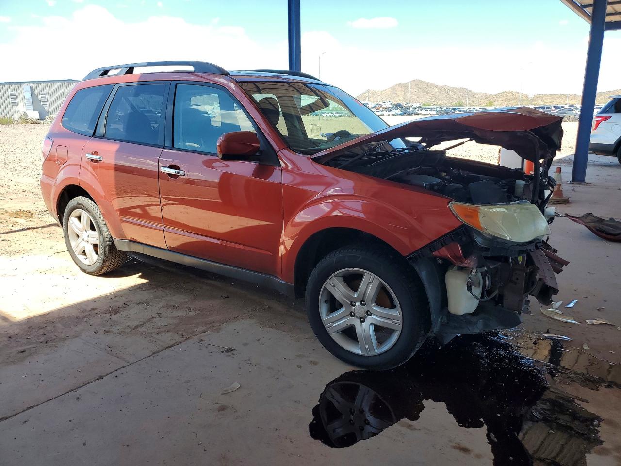 2010 Subaru Forester 2.5x Premium Orange vin: JF2SH6CC2AH723315