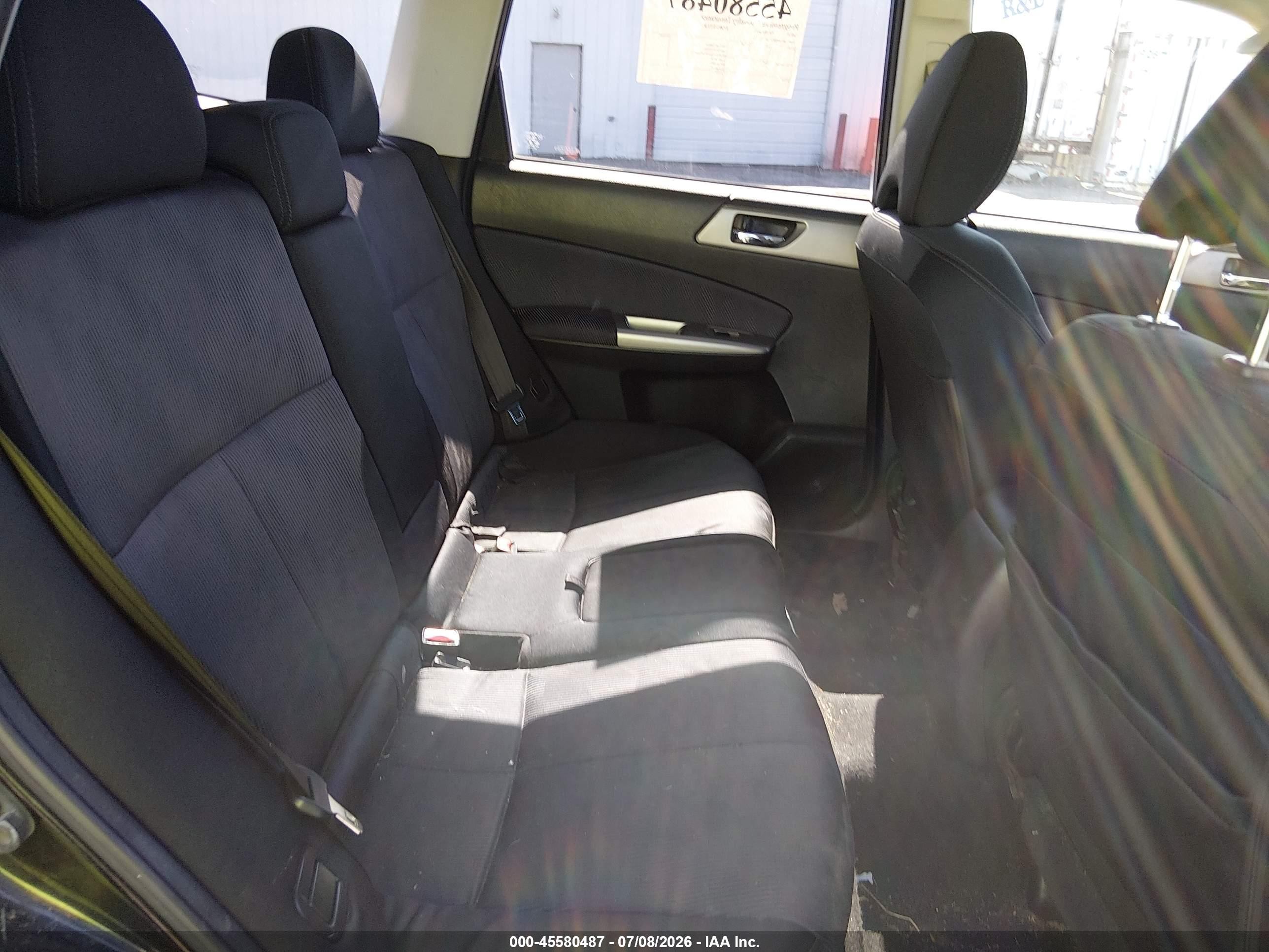 2010 Subaru Forester 2.5x Premium Black vin: JF2SH6CC2AH742544