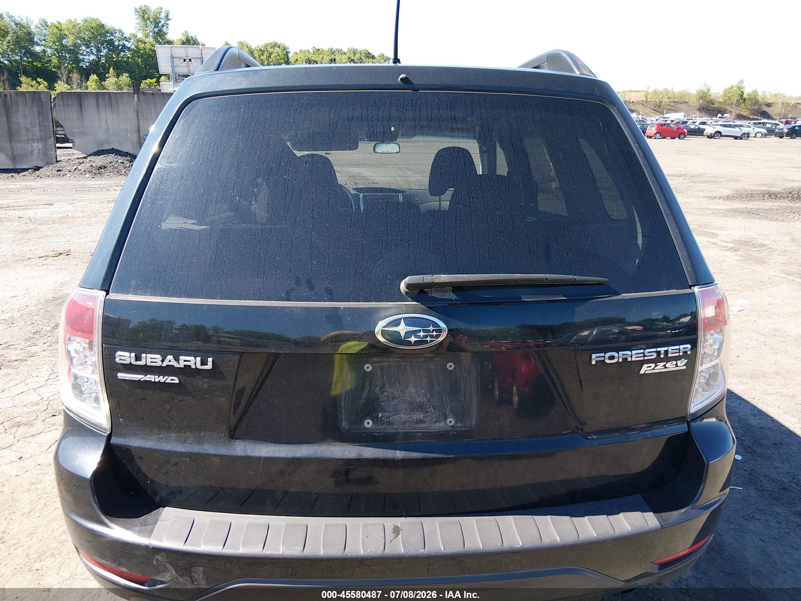 2010 Subaru Forester 2.5x Premium Black vin: JF2SH6CC2AH742544