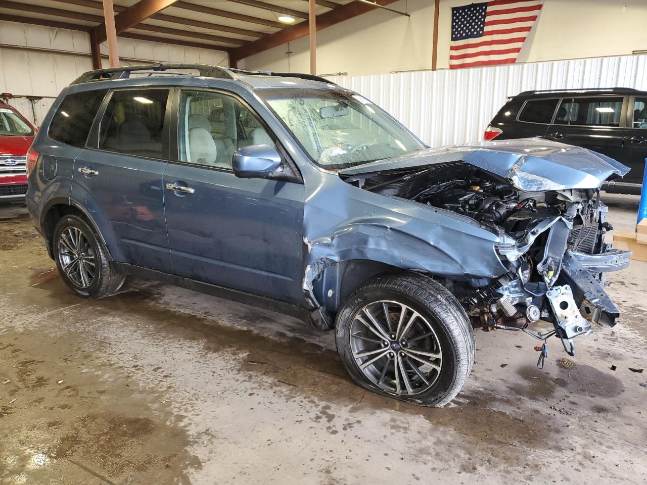 2010 Subaru Forester 2.5x Premium Blue vin: JF2SH6CC2AH765645