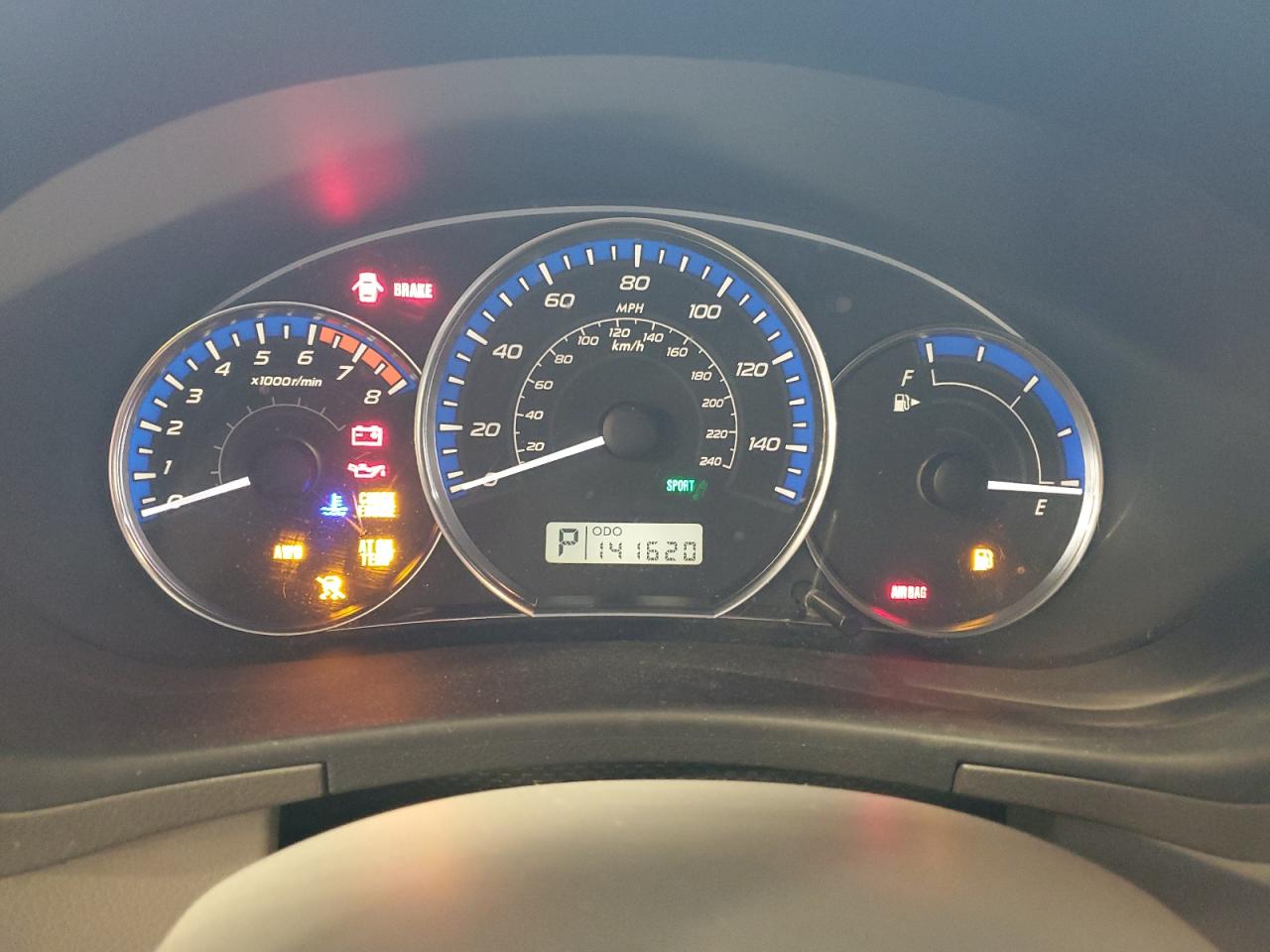 2010 Subaru Forester 2.5x Premium Blue vin: JF2SH6CC2AH765645