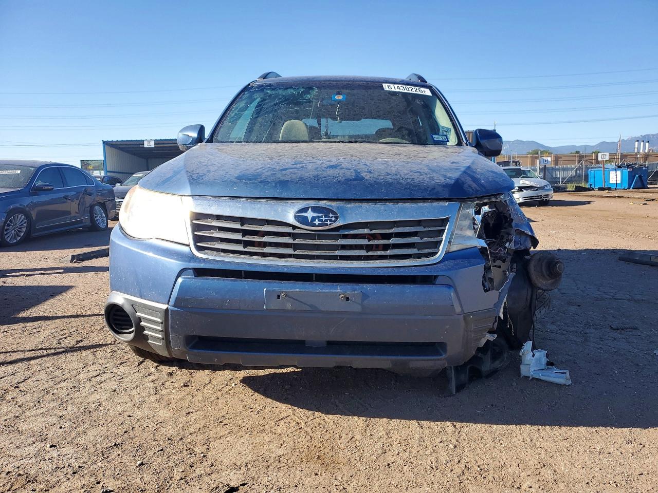 2010 Subaru Forester 2.5x Premium Blue vin: JF2SH6CC2AH780680