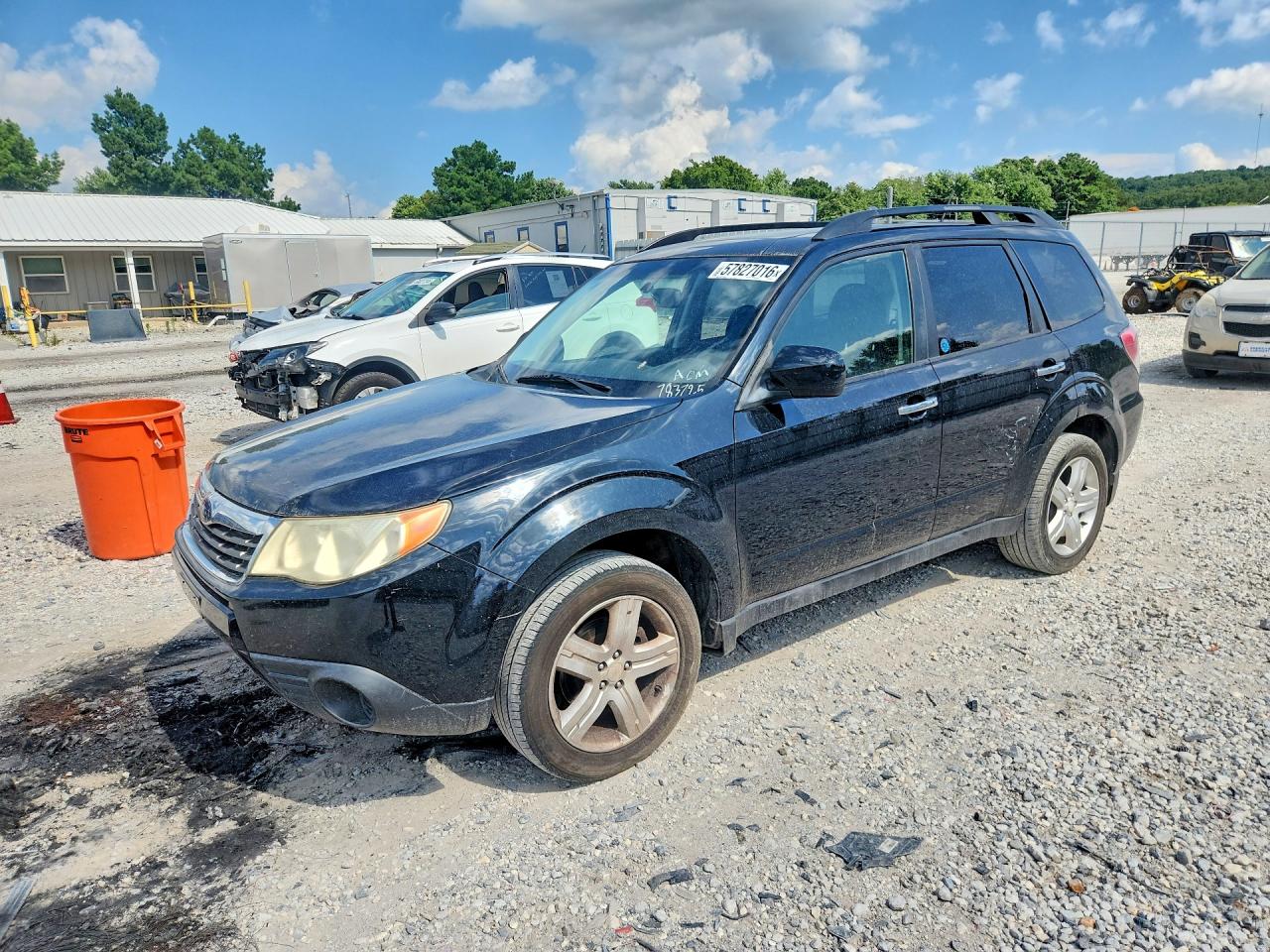 2010 Subaru Forester 2.5x Premium Black vin: JF2SH6CC2AH783725