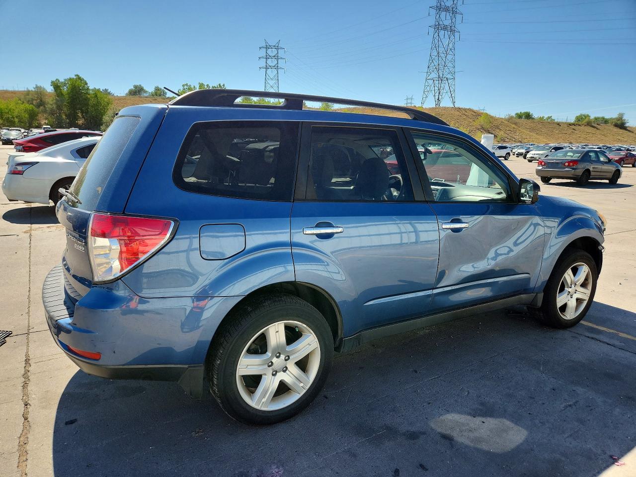2010 Subaru Forester 2.5x Premium Blue vin: JF2SH6CC3AH786732