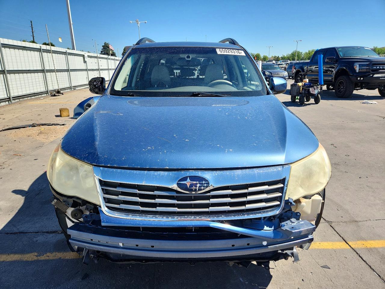 2010 Subaru Forester 2.5x Premium Blue vin: JF2SH6CC3AH786732