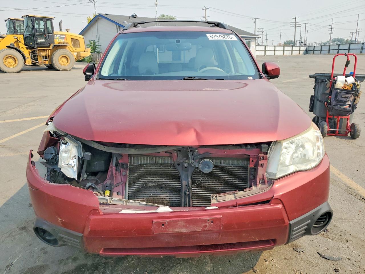 2010 Subaru Forester 2.5x Premium Red vin: JF2SH6CC3AH918226