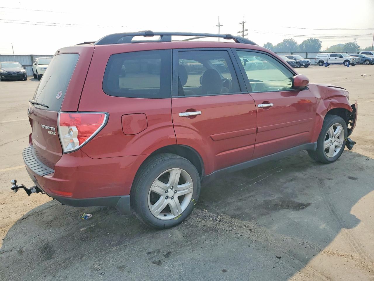 2010 Subaru Forester 2.5x Premium Red vin: JF2SH6CC3AH918226