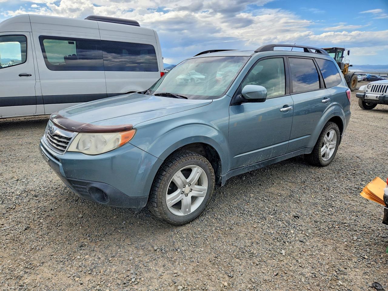 2010 Subaru Forester 2.5x Premium Teal vin: JF2SH6CC4AH718651