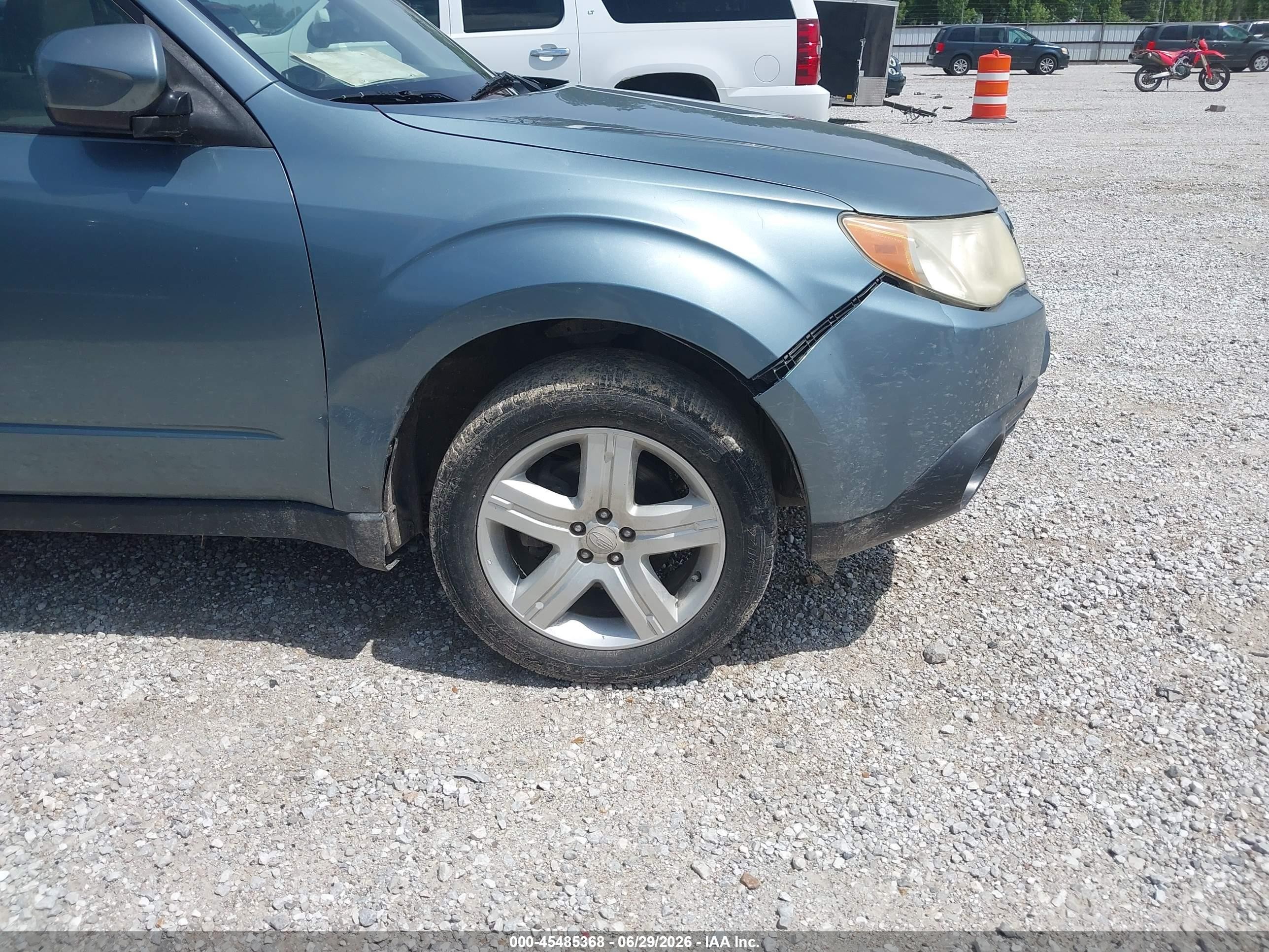 2010 Subaru Forester 2.5x Premium Light Blue vin: JF2SH6CC4AH718729