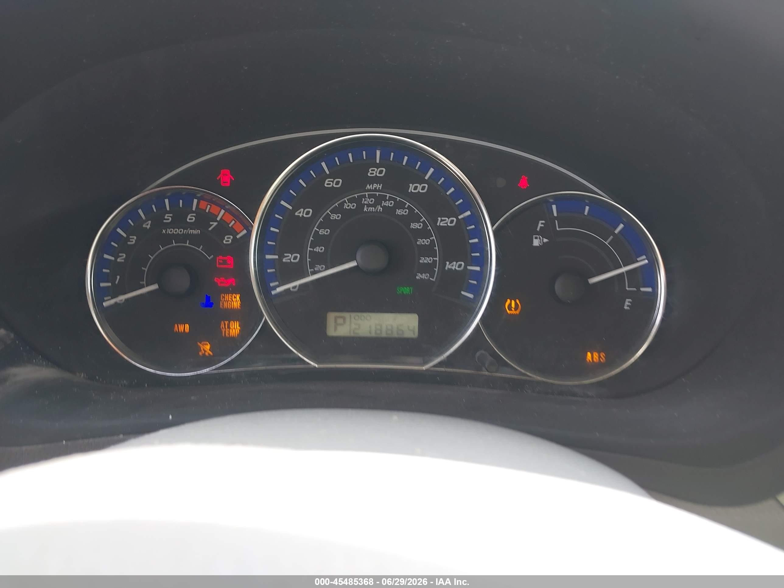 2010 Subaru Forester 2.5x Premium Light Blue vin: JF2SH6CC4AH718729