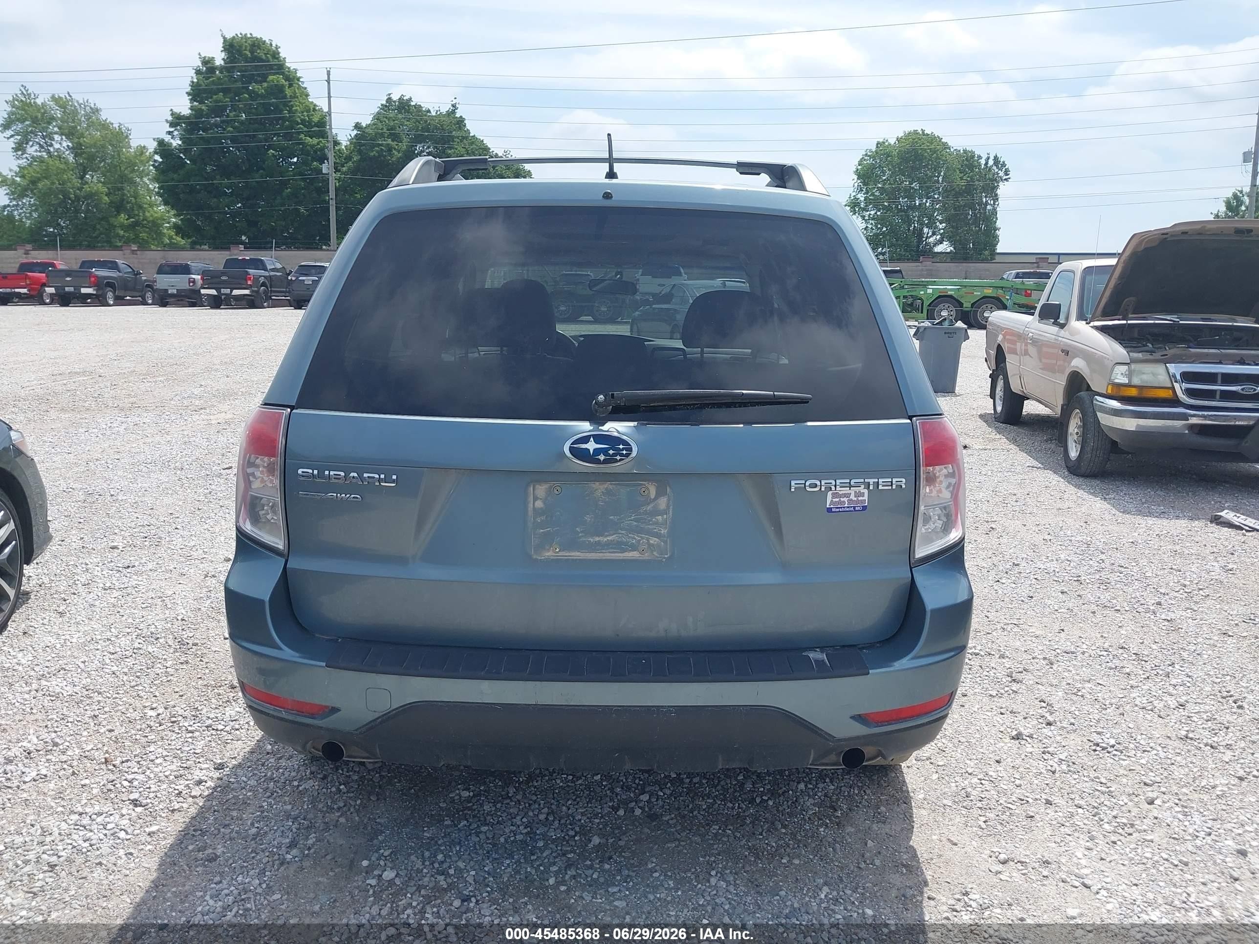 2010 Subaru Forester 2.5x Premium Light Blue vin: JF2SH6CC4AH718729